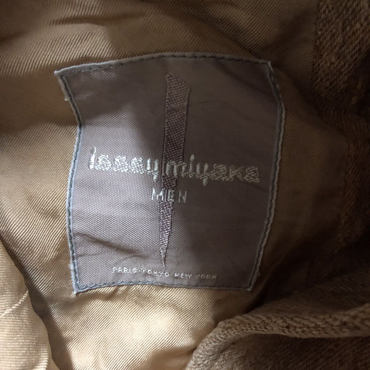 Issey Miyake Issey miyake man dirty design double collar jacket Size US M / EU 48-50 / 2 - 3 Thumbnail