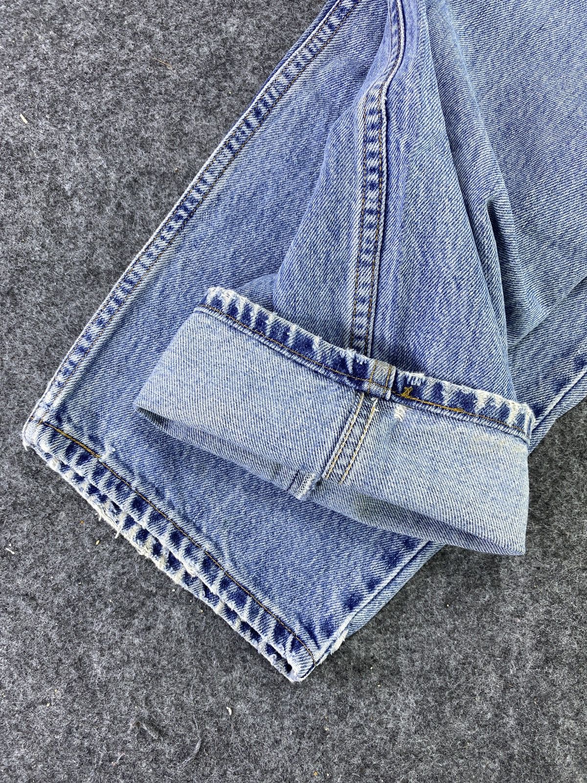 Levi's 90s Vintage Levi's 550 Jeans Blue Wash 38x30 - J729 Size US 38 / EU 54 - 7 Thumbnail