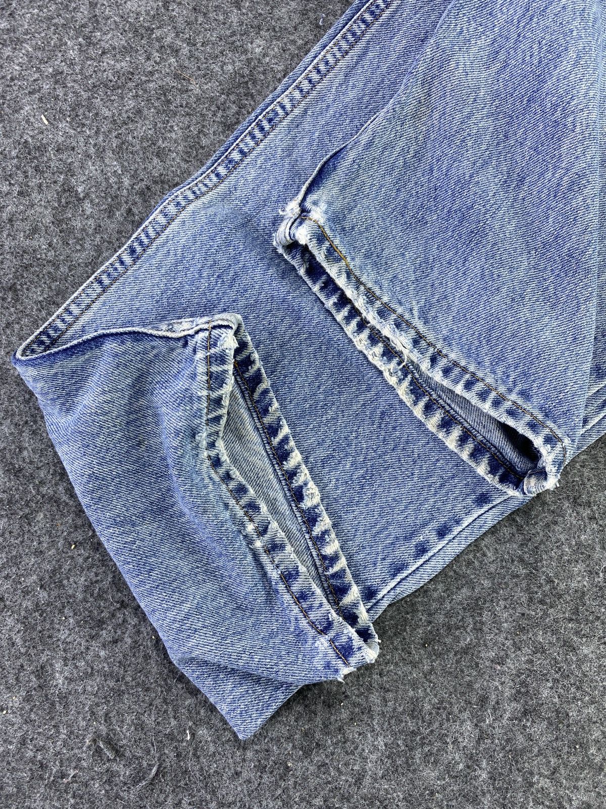 Levi's 90s Vintage Levi's 550 Jeans Blue Wash 38x30 - J729 Size US 38 / EU 54 - 8 Thumbnail