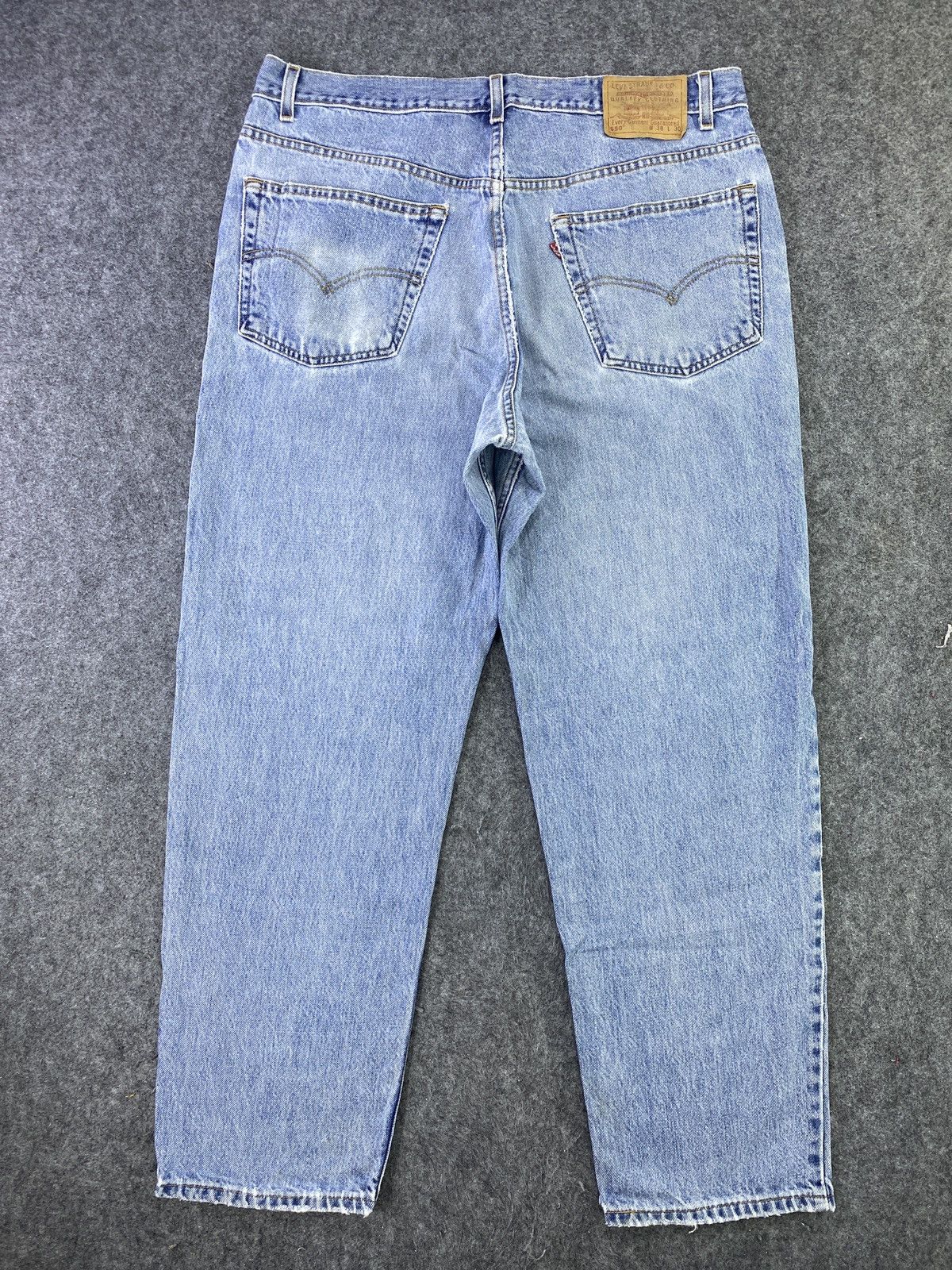 Levi's 90s Vintage Levi's 550 Jeans Blue Wash 38x30 - J729 Size US 38 / EU 54 - 2 Thumbnail