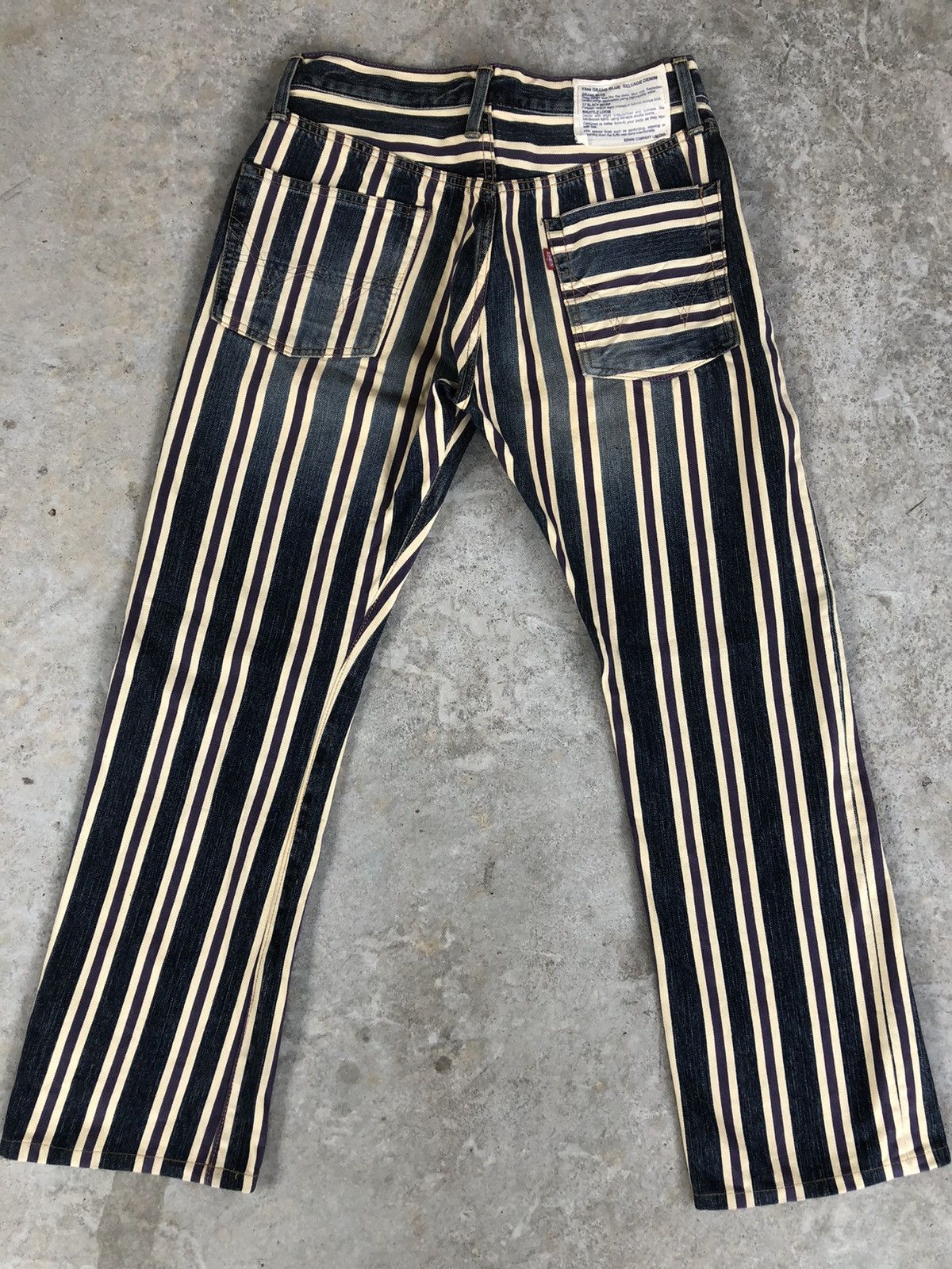 Edwin Edwin Flared Jeans Selvedge Denim Distressed Denim Size US 30 / EU 46 - 2 Thumbnail