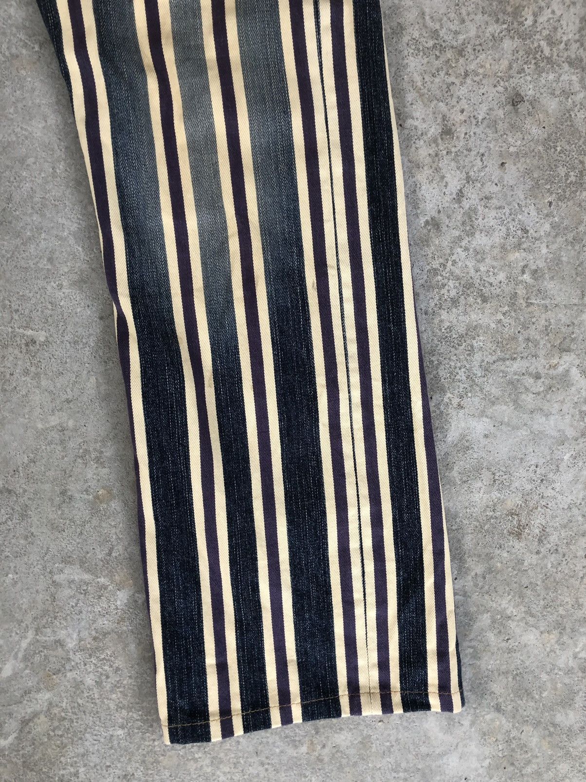 Edwin Edwin Flared Jeans Selvedge Denim Distressed Denim Size US 30 / EU 46 - 6 Thumbnail