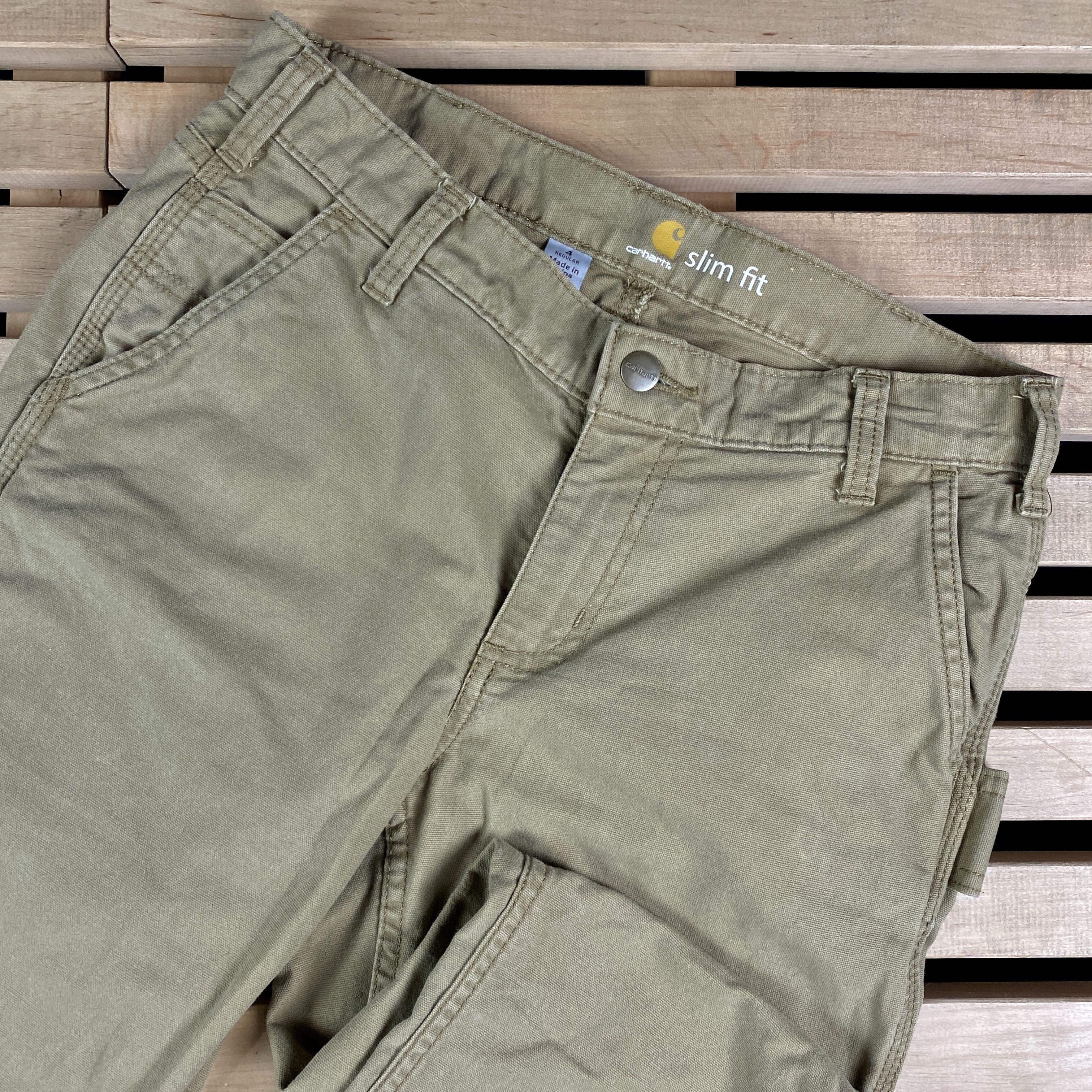 Carhartt × Carhartt Wip × Vintage Mens Pants Chinos Carhartt Vintage Size XS Size US 28 / EU 44 - 2 Thumbnail