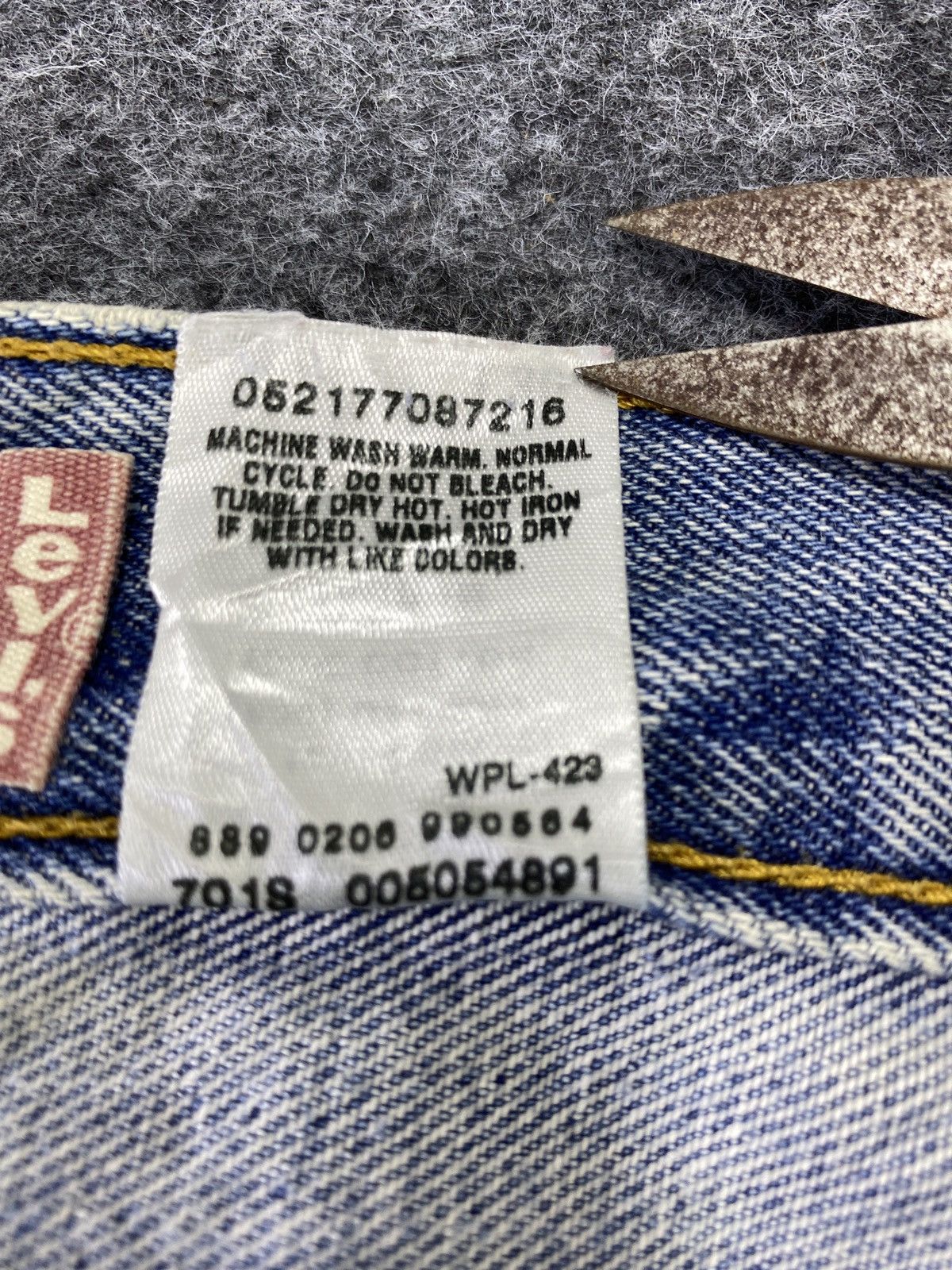 Vintage Levi's 505 Jeans Blue Wash - J730