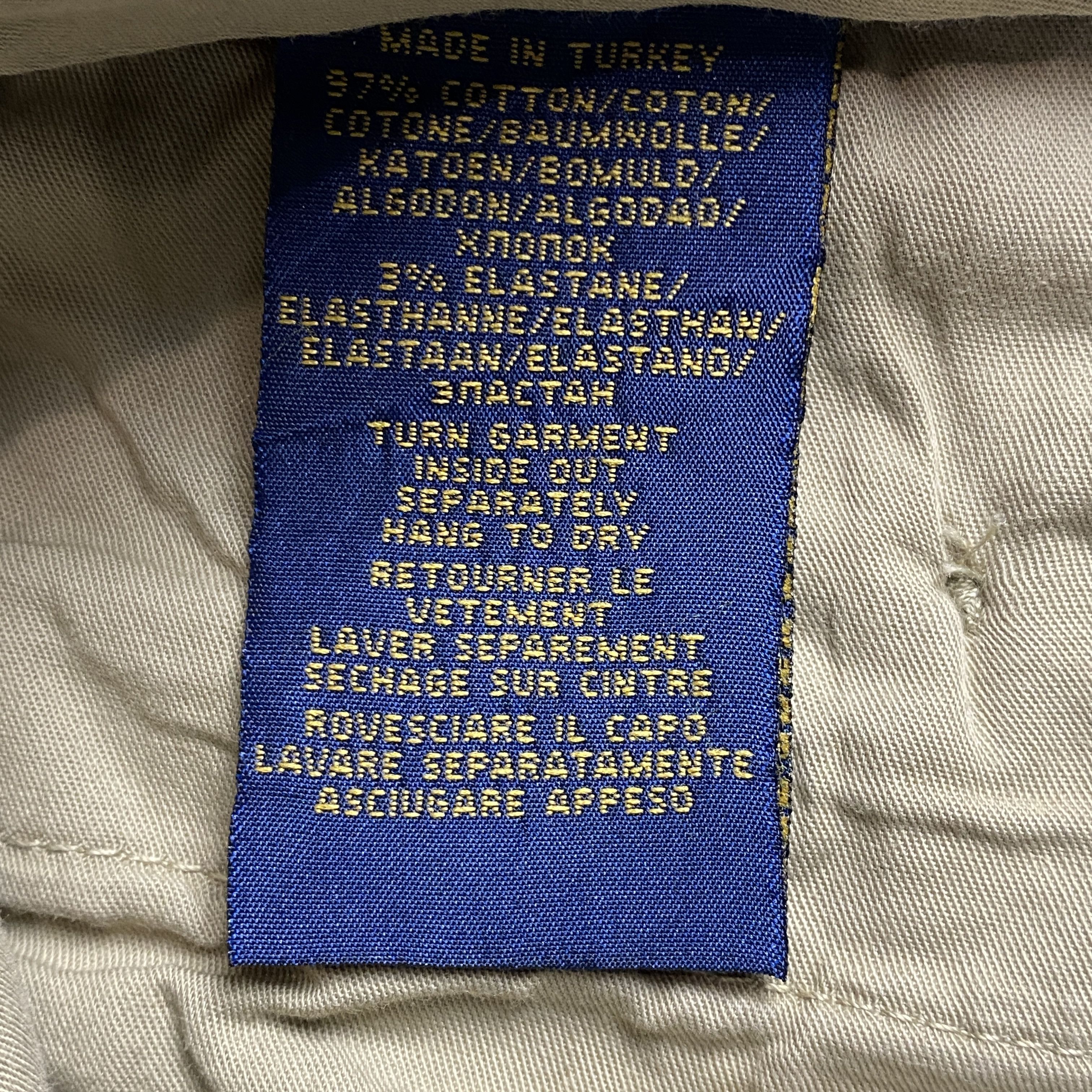Polo Ralph Lauren × Ralph Lauren Mens Pants Chinos Polo Ralph Lauren Size 34 Size US 34 / EU 50 - 5 Thumbnail