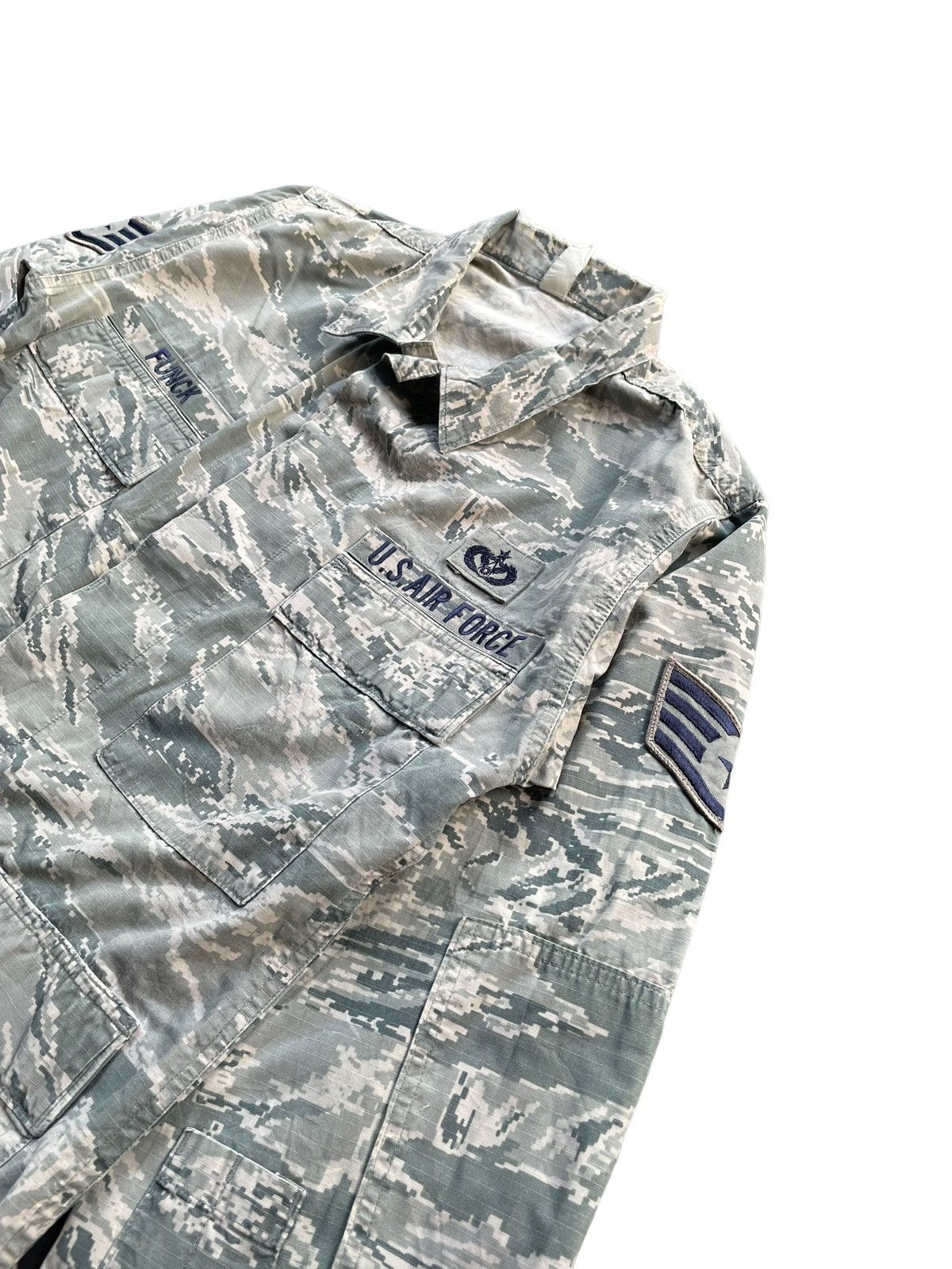 Vintage Vintage Usaf Digital Tiger Stripes Size US M / EU 48-50 / 2 - 2 Thumbnail