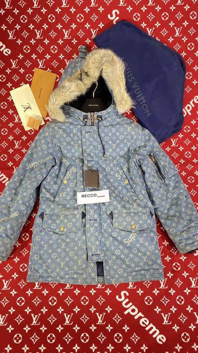 Supreme x lv outlet parka