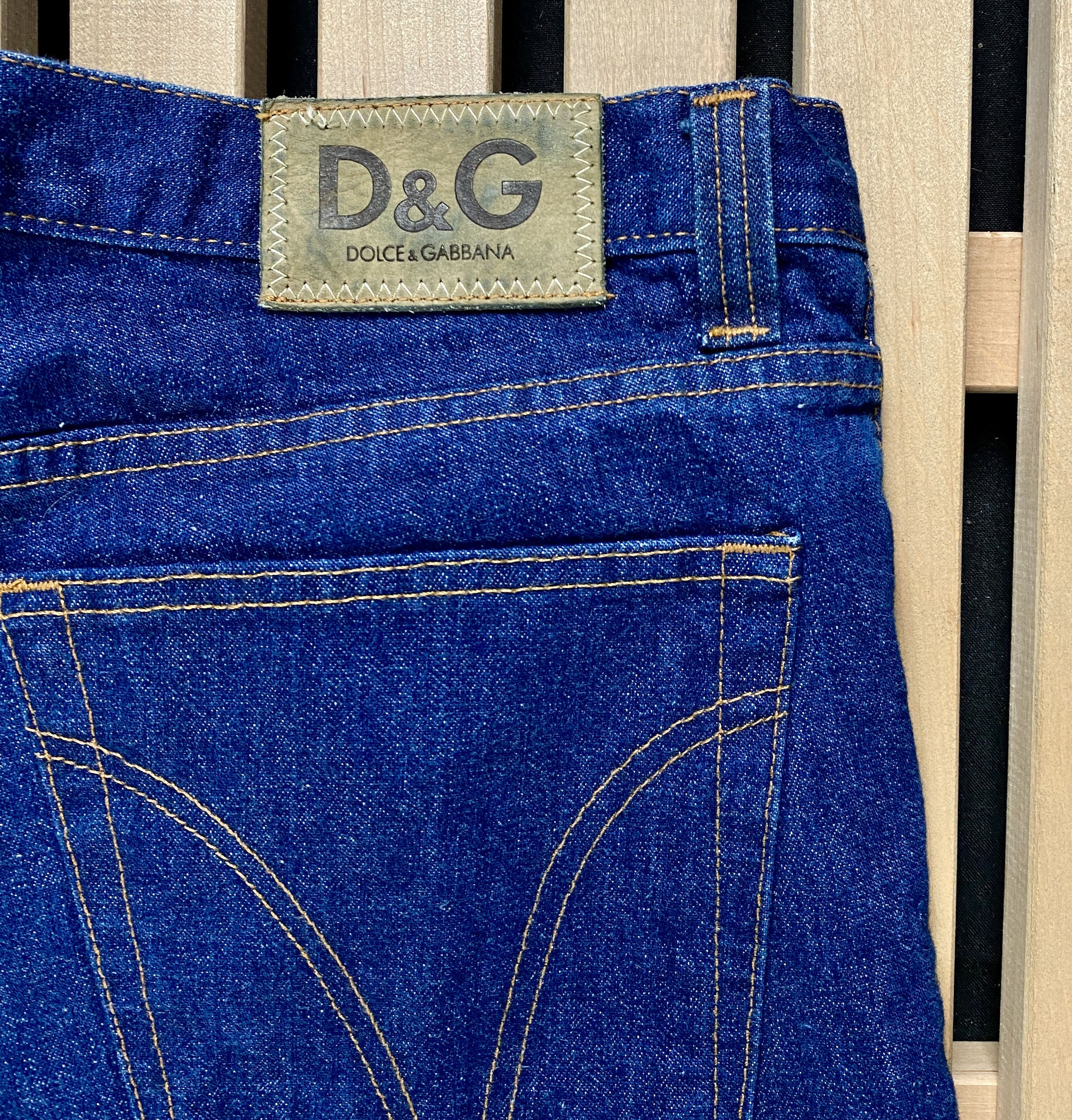 Dolce & Gabbana × Vintage Mens Jeans Denim Dolce Gabbana Vintage Size 36 x 50 Size US 36 / EU 52 - 8 Thumbnail