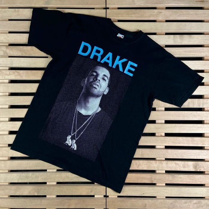 Band Tees Mens Vintage T Shirt Drake Size M Tour 2014 Size US S / EU 44-46 / 1 - 1 Thumbnail