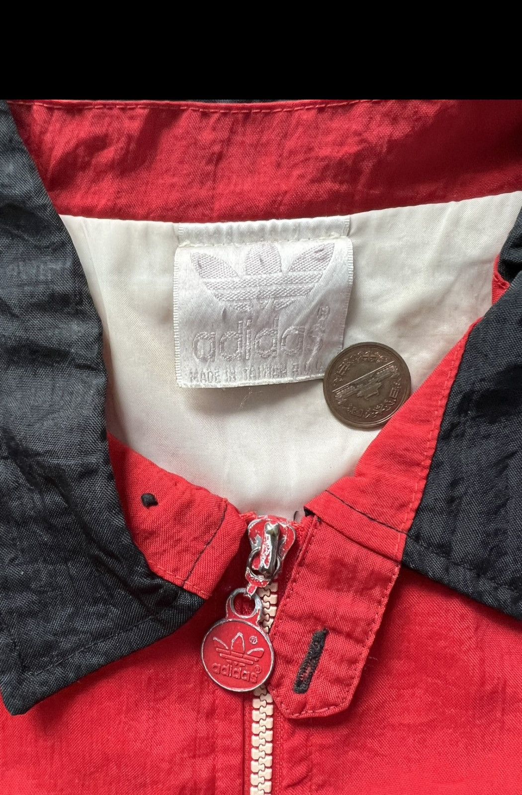 Adidas VERY RARE VINTAGE JACKET ADIDAS GERMANY MAP PATCHES Size US L / EU 52-54 / 3 - 7 Thumbnail