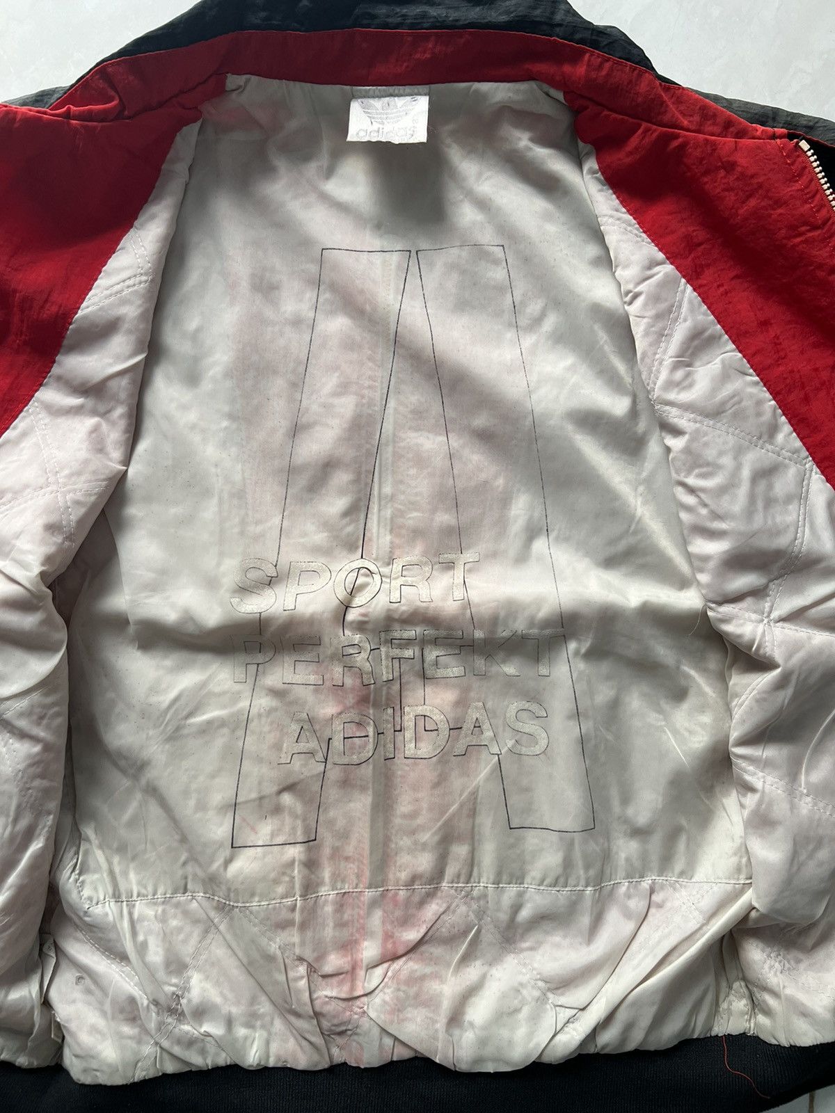 Adidas VERY RARE VINTAGE JACKET ADIDAS GERMANY MAP PATCHES Size US L / EU 52-54 / 3 - 3 Thumbnail