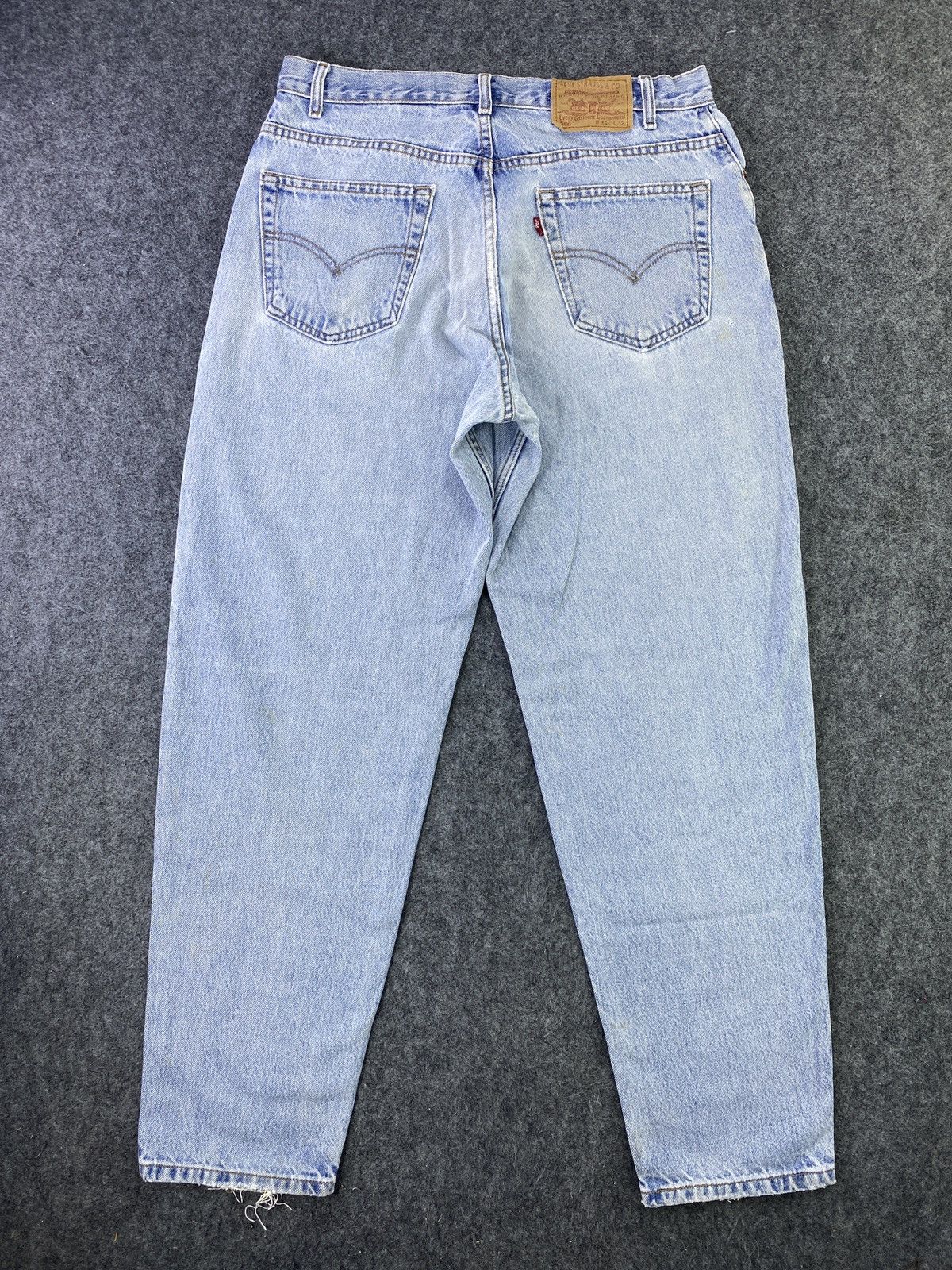 Levi's Vintage Levi's 560 Jeans Distress Blue Wash - J733 Size US 34 / EU 50 - 2 Thumbnail