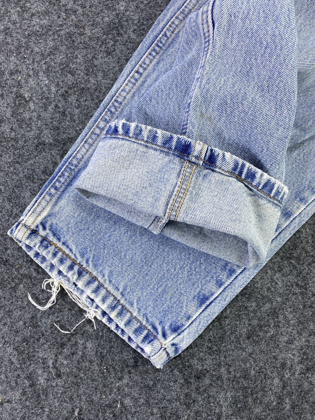 Levi's Vintage Levi's 560 Jeans Distress Blue Wash - J733 Size US 34 / EU 50 - 7 Thumbnail