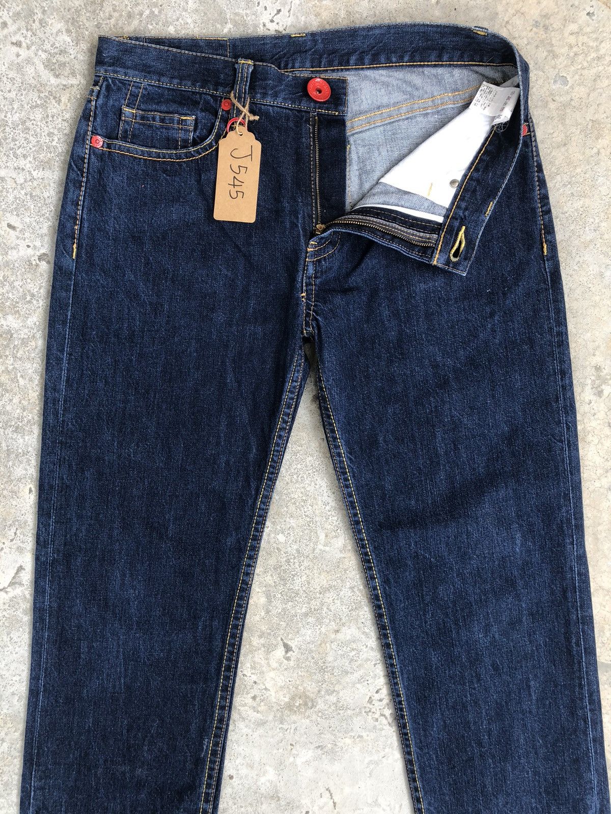 Japanese Brand Japanese Co&Lu Spellout Denim Jeans Size US 33 - 4 Thumbnail
