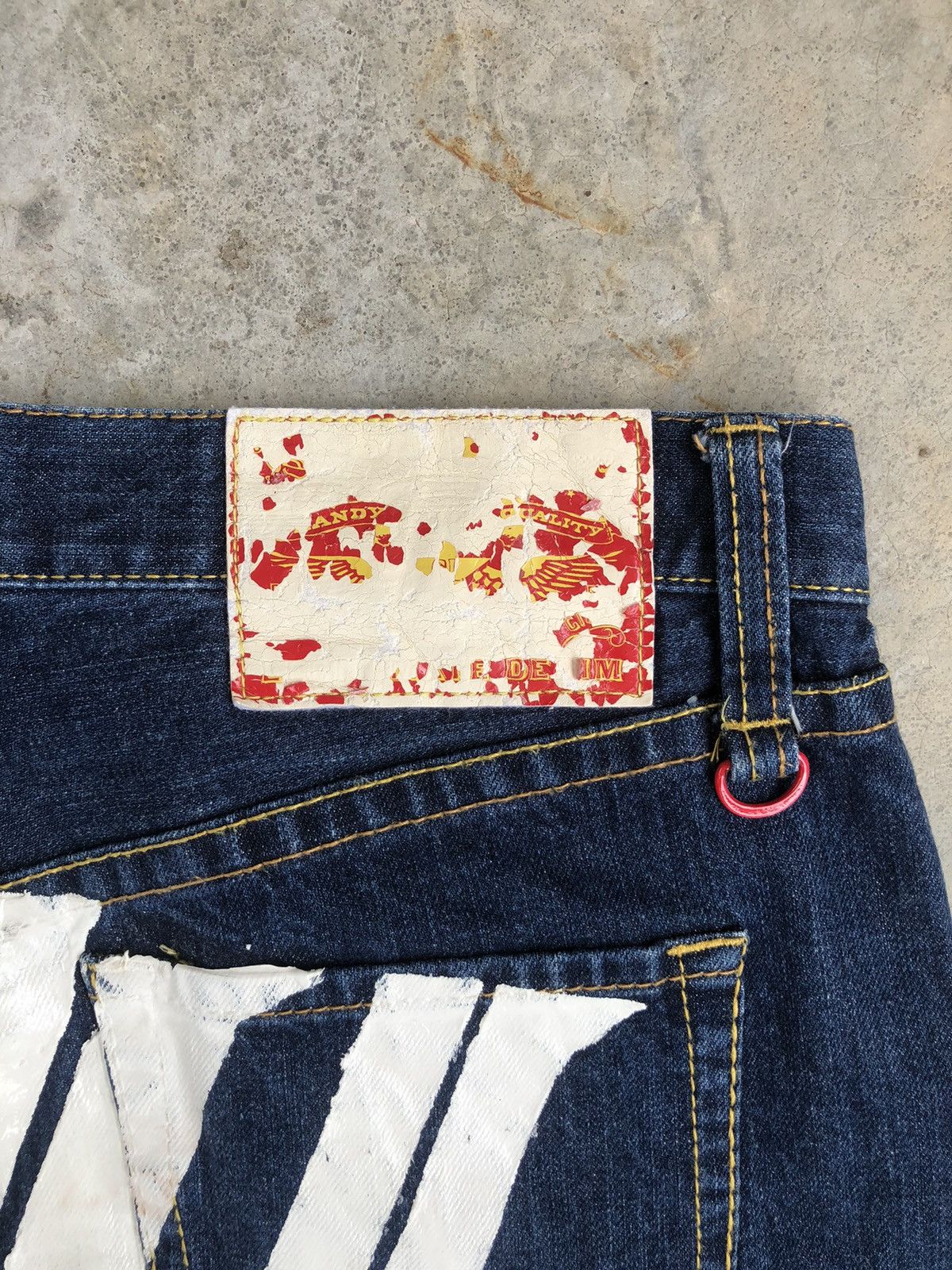 Japanese Brand Japanese Co&Lu Spellout Denim Jeans Size US 33 - 13 Thumbnail