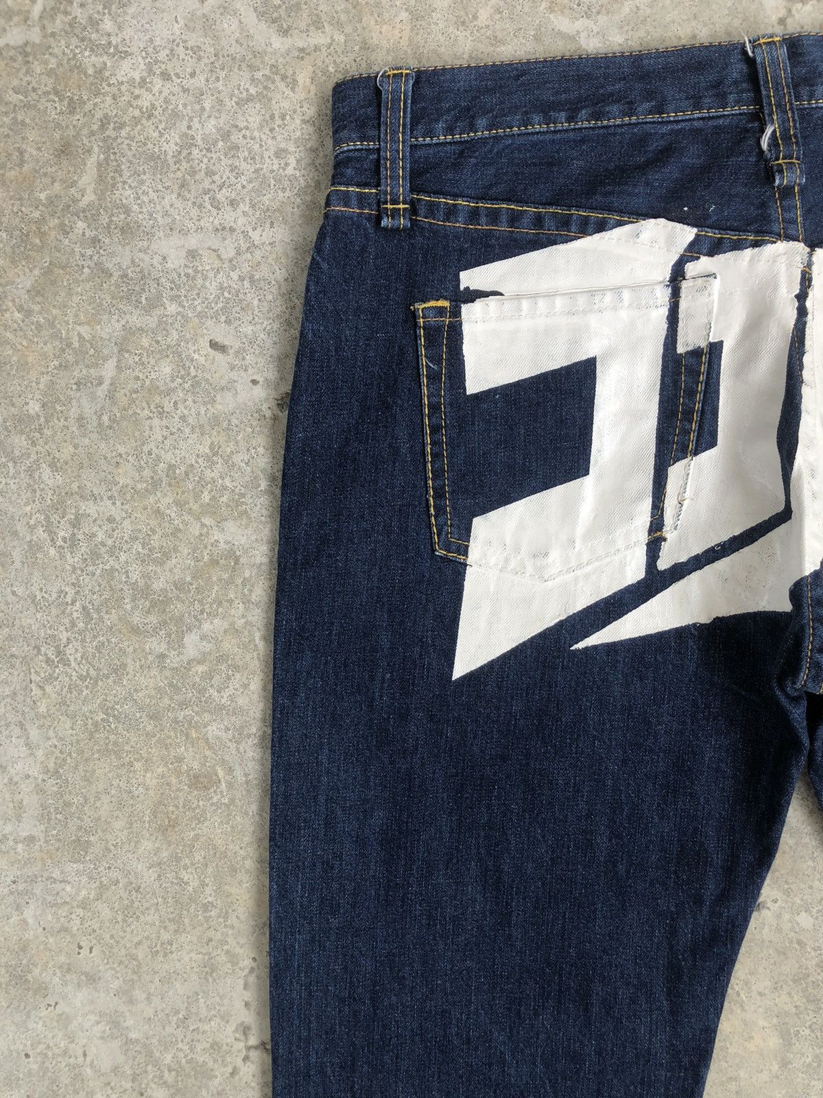 Japanese Brand Japanese Co&Lu Spellout Denim Jeans Size US 33 - 9 Thumbnail