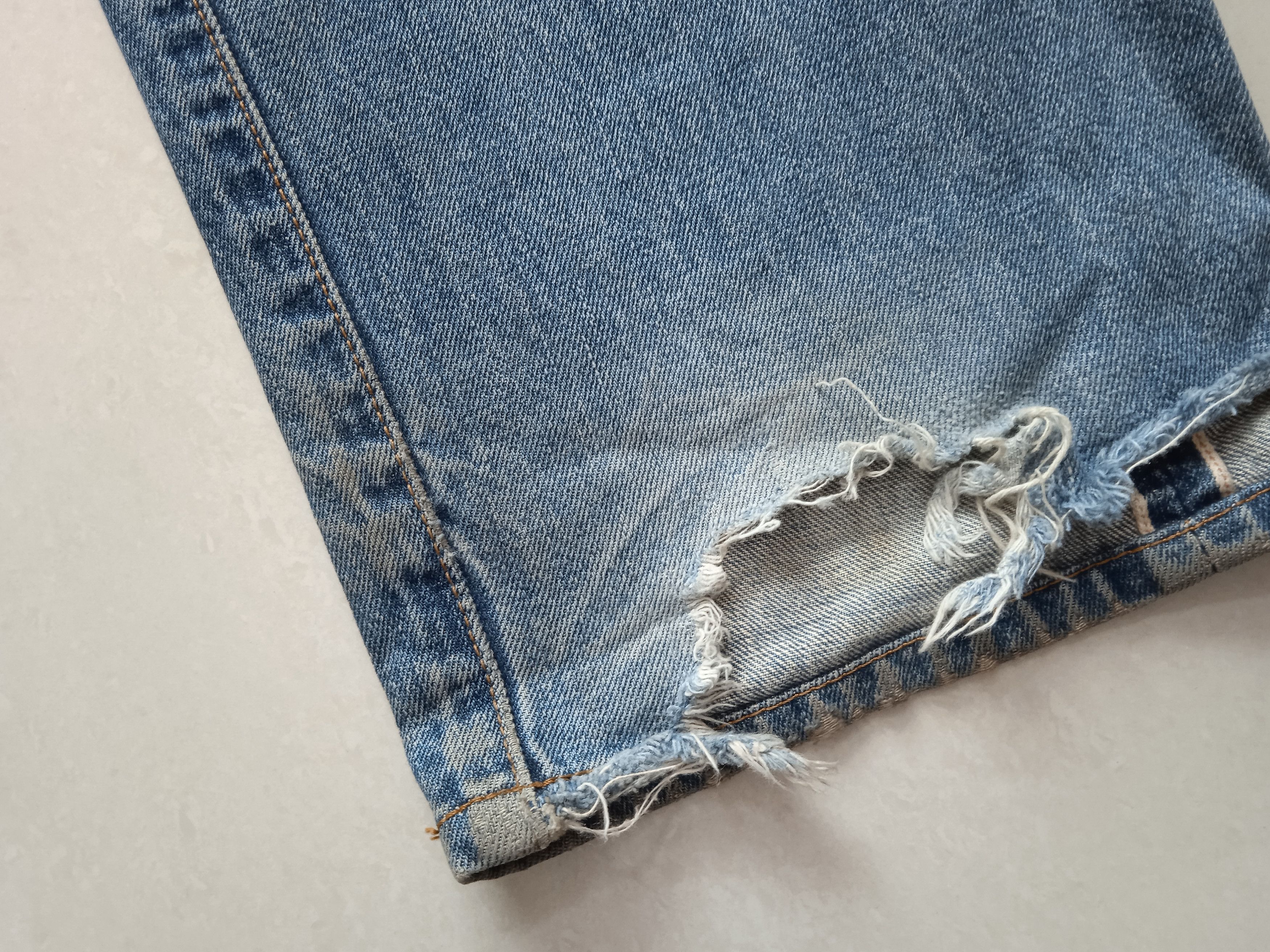 Levi's Vintage 90s LVC Levi's 502 Selvedge Grunge Size US 32 / EU 48 - 5 Thumbnail