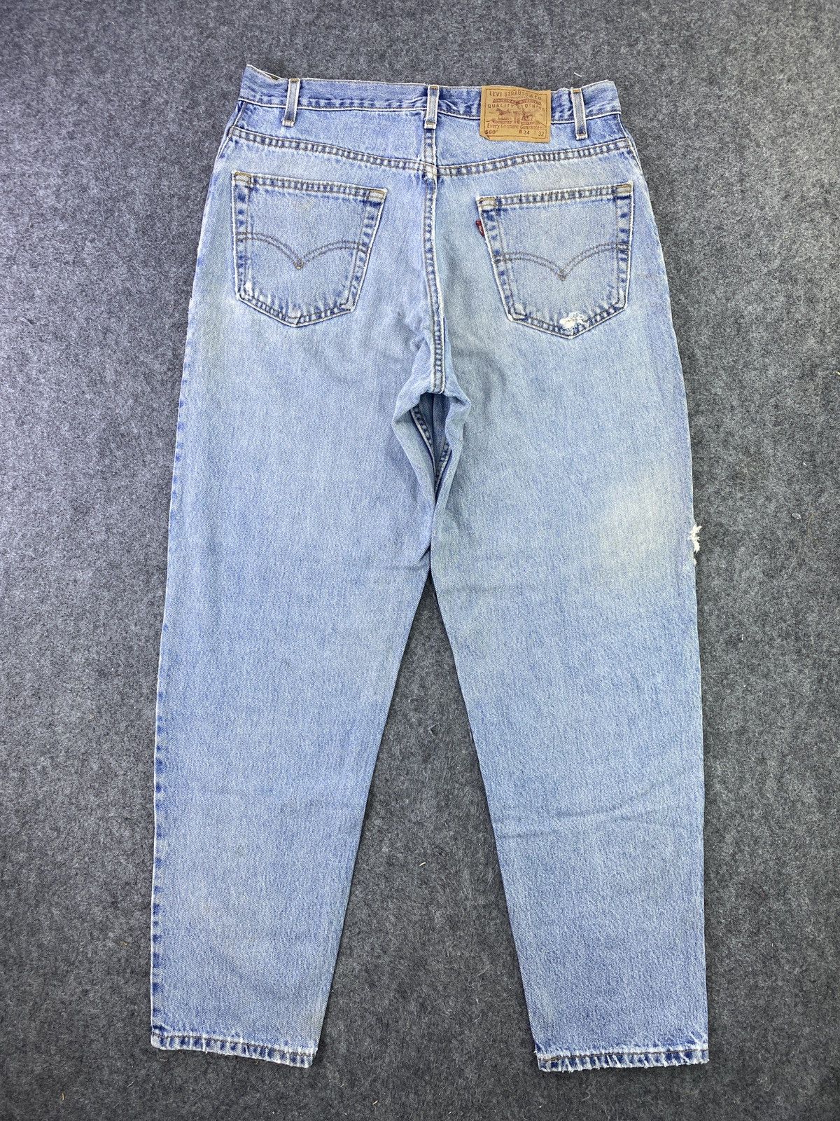 Levi's Vintage Levi's 560 Blue Wash Jeans 34x32 - J735 Size US 34 / EU 50 - 2 Thumbnail
