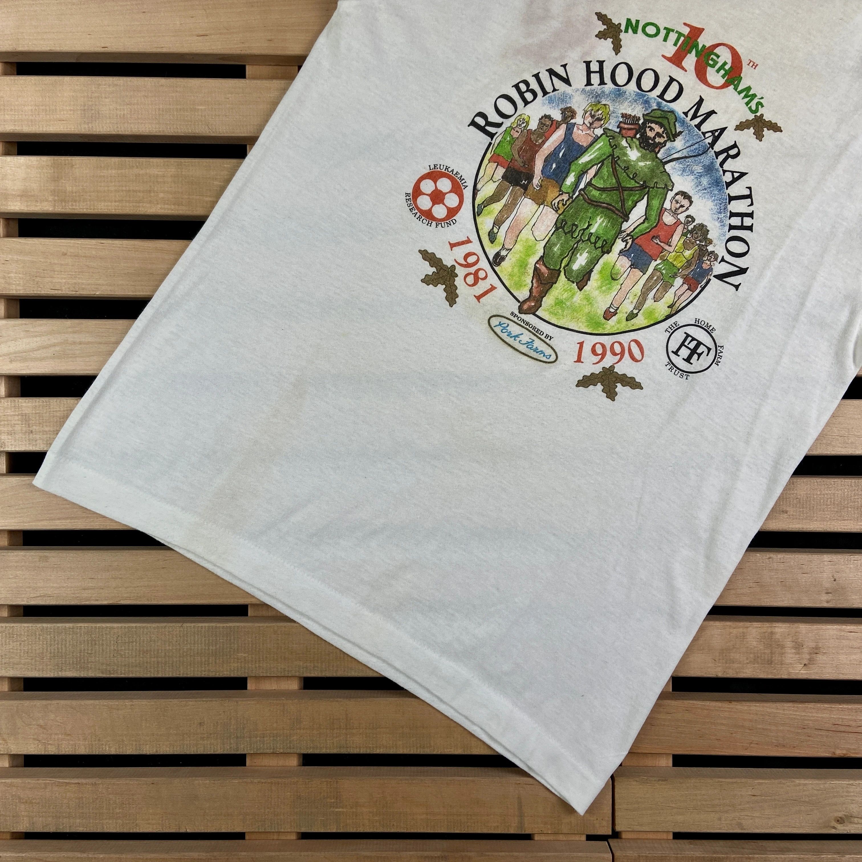 Cartoon Network Mens Vintage T Shirt Robin Hood Marathon 1990 Size S Size US S / EU 44-46 / 1 - 3 Thumbnail