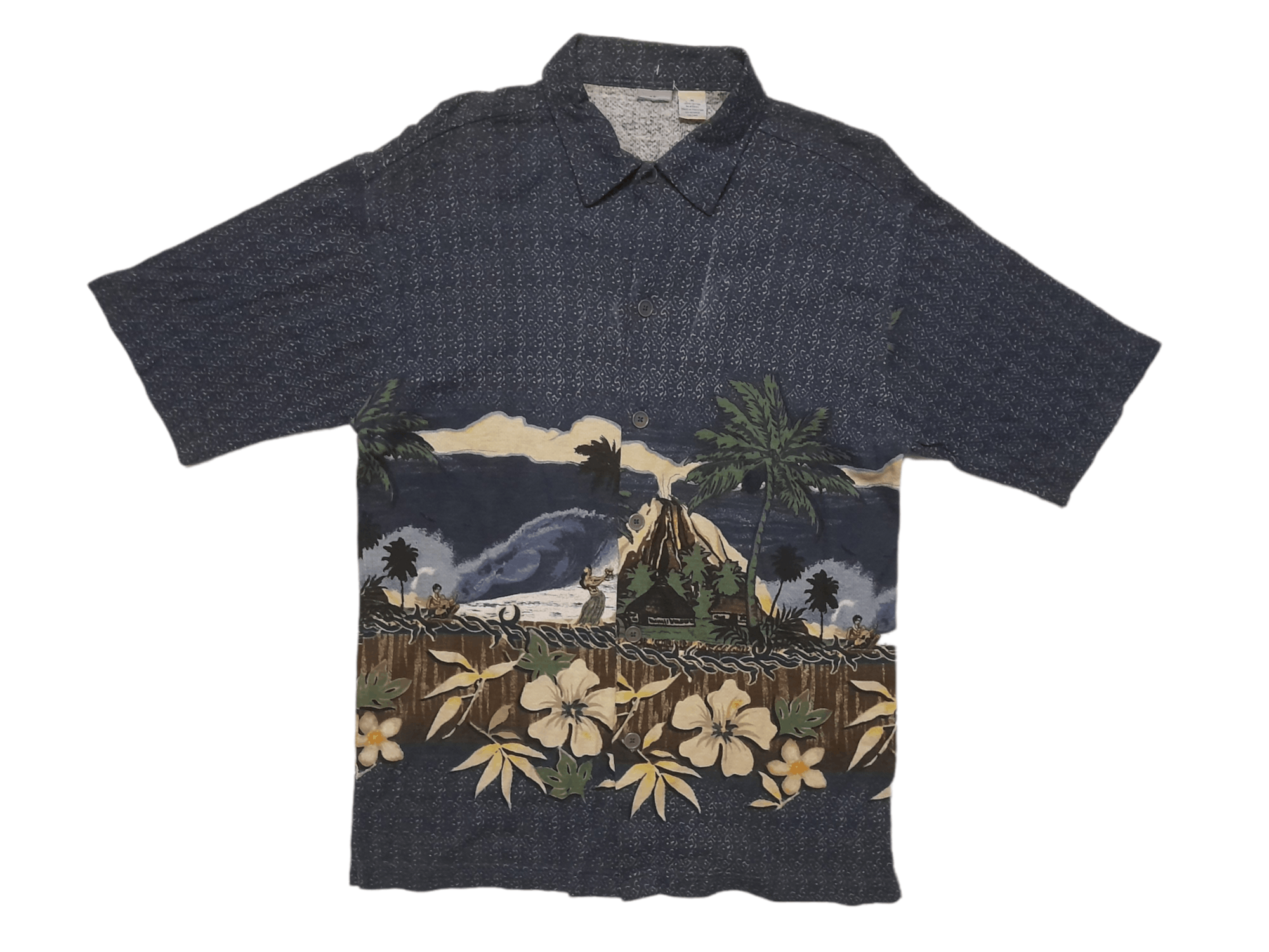 Other Utility Hawaii Button Down Shirt (E18) Size US M / EU 48-50 / 2 - 1 Thumbnail