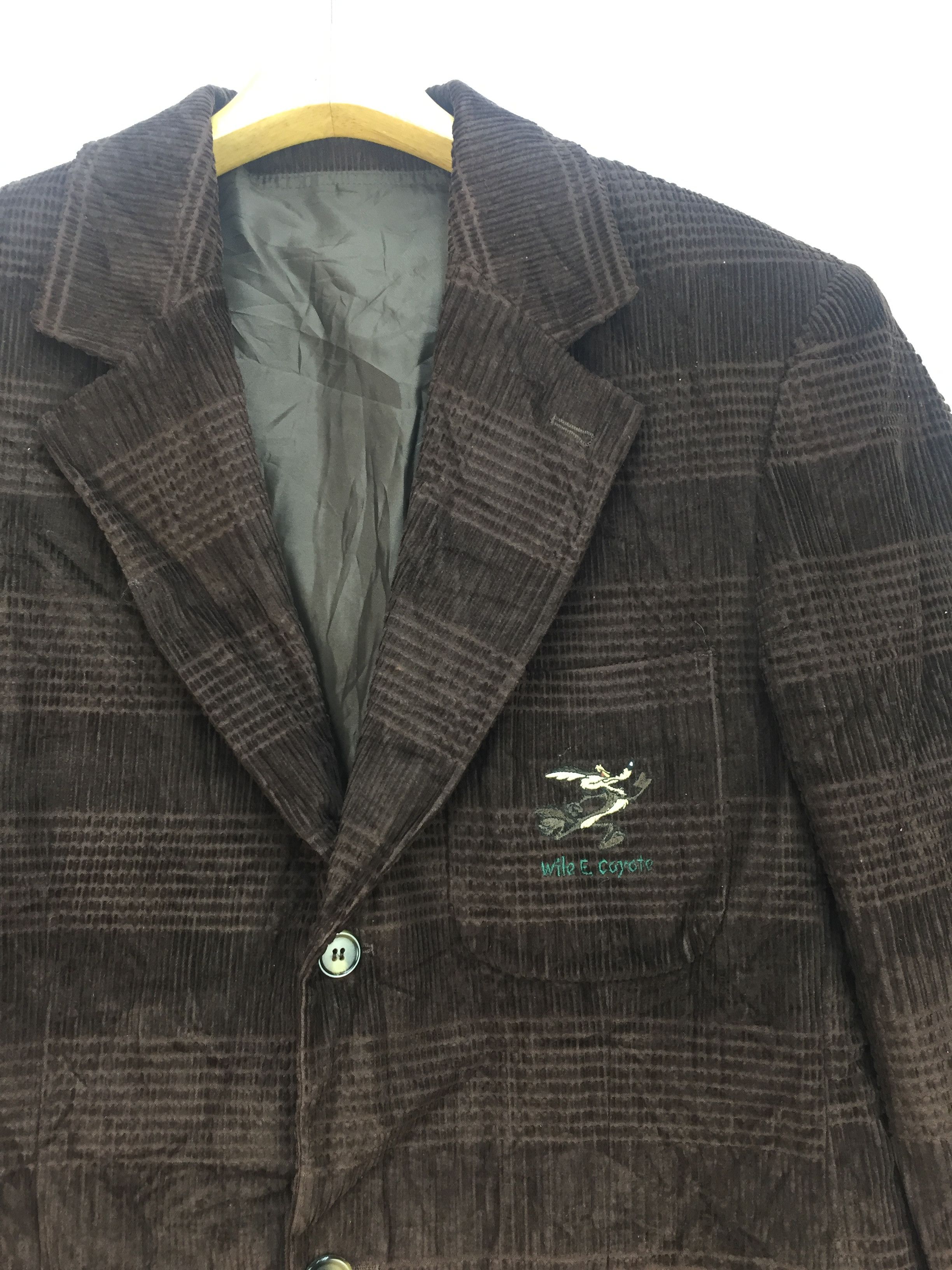 Jean Charles De Castelbajac JEAN CHARLES DE CASTELBAJAC X WARNER BROS CURDUROY BLAZER Size US M / EU 48-50 / 2 - 2 Thumbnail