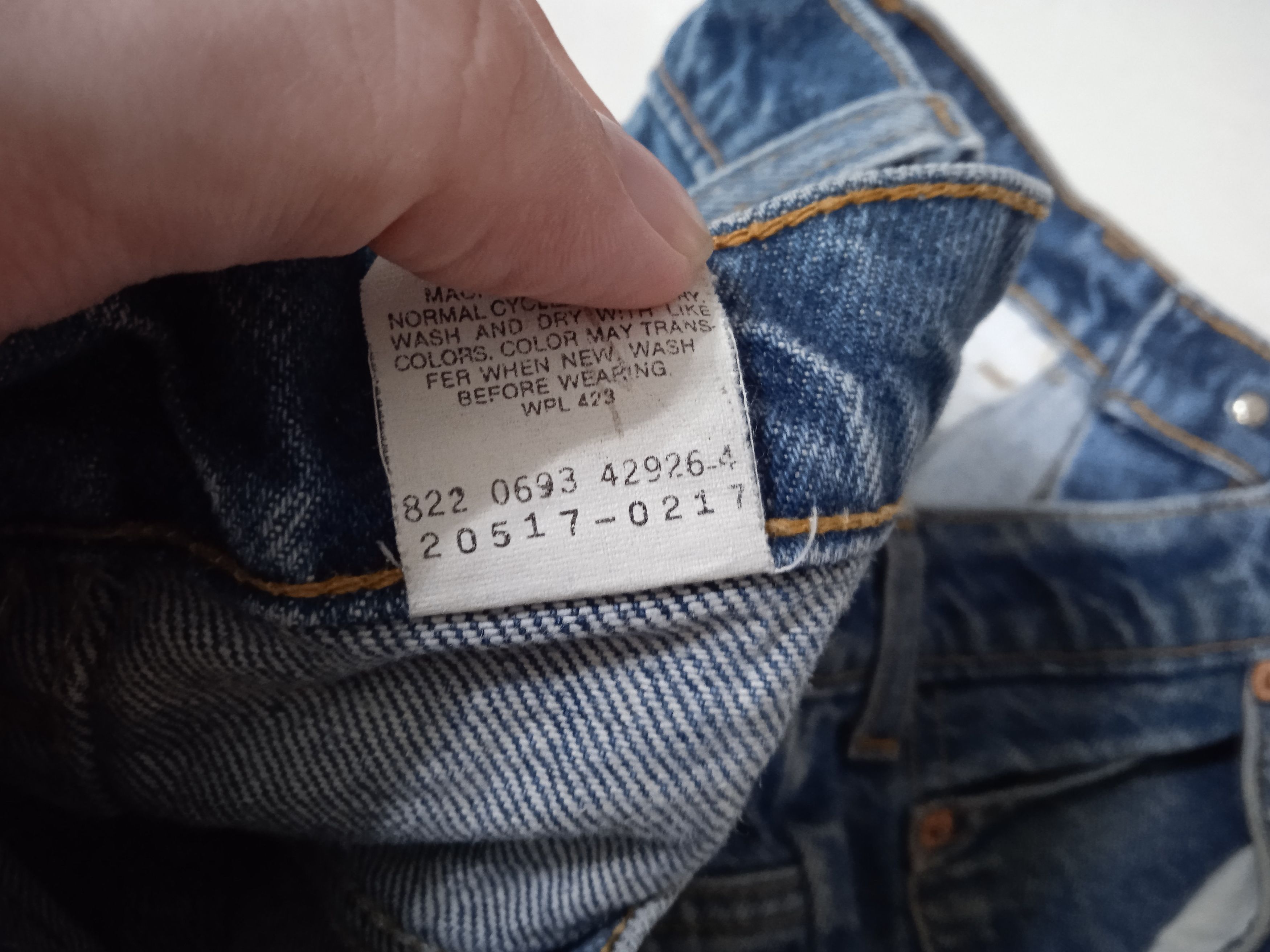 Levi's Vintage Clothing Vintage 90s Levi's 517 Bootleg Denim Jeans Y2K Cowboy Size US 33 - 3 Thumbnail