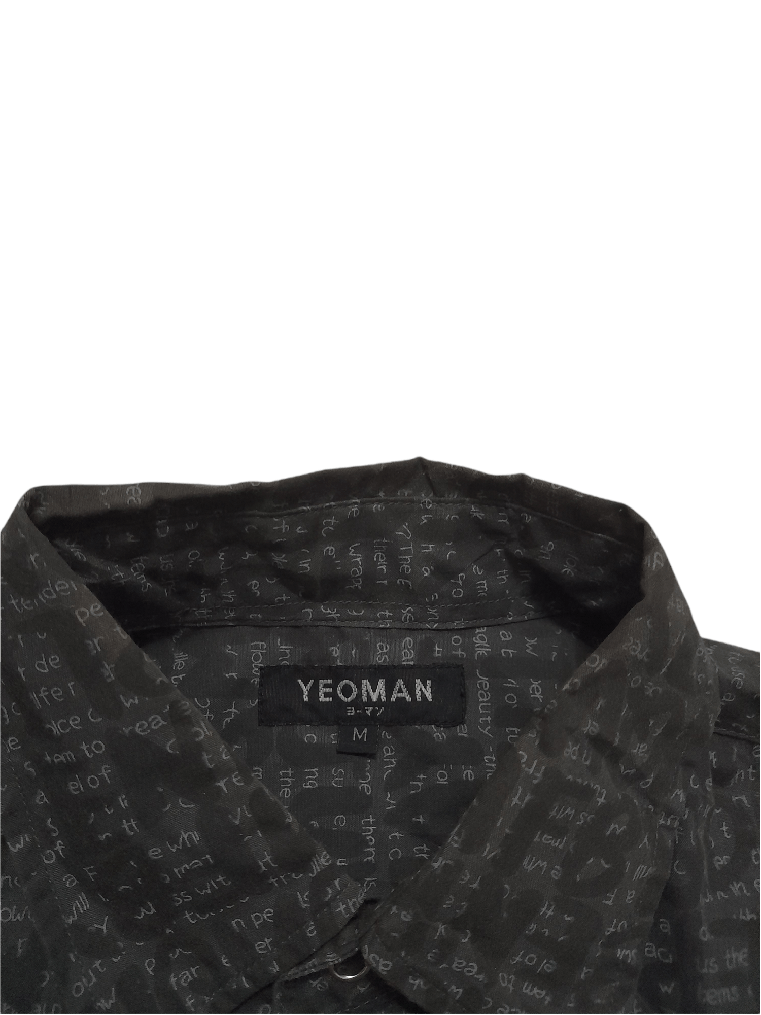 Japanese Brand × Mostly Heard Rarely Seen × Seditionaries YEOMAN JAPAN FULLPRINT BUTTON DOWN SHIRT (D698) Size US M / EU 48-50 / 2 - 5 Thumbnail