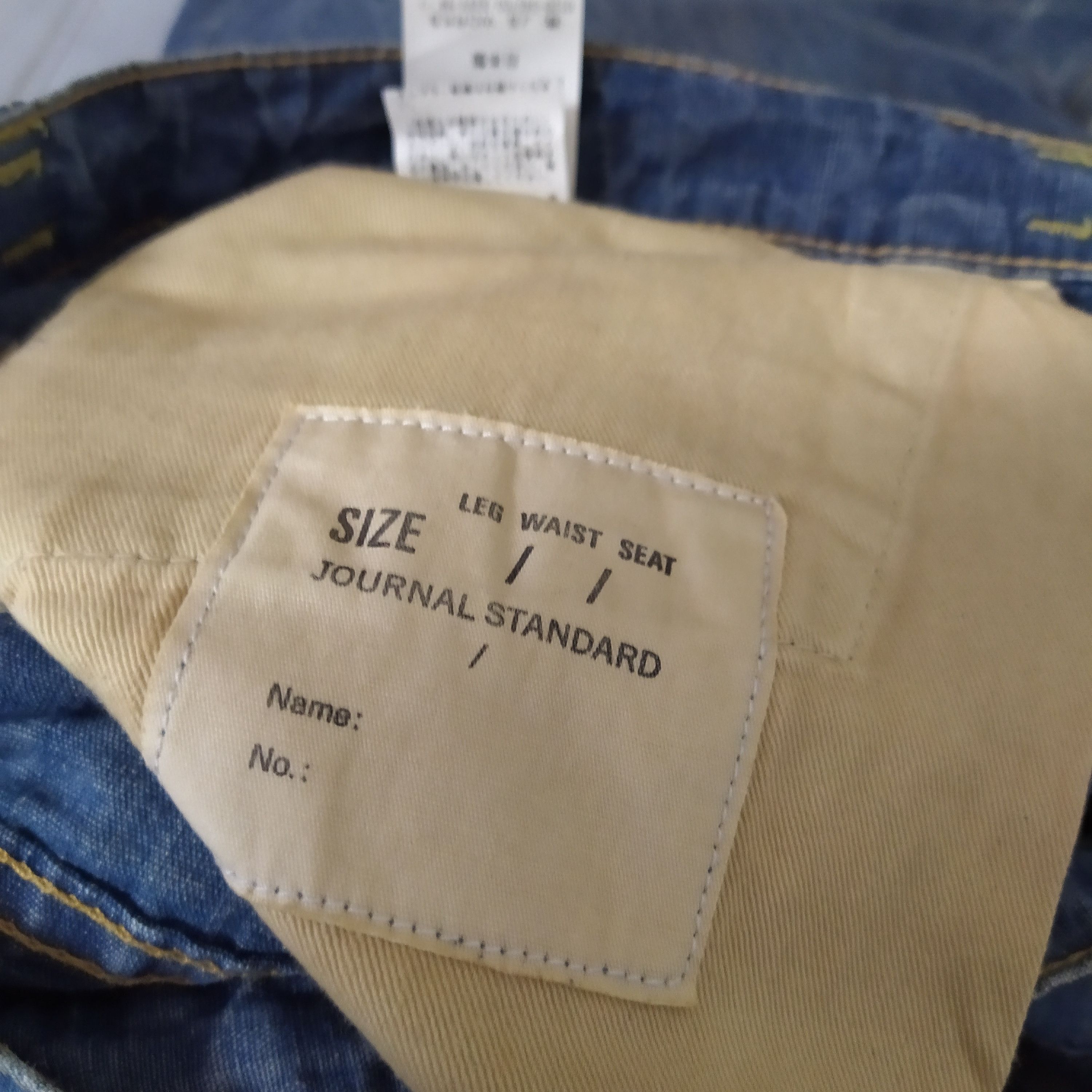 Journal Standard JS WORK JOURNAL STANDARD DENIM (D404) Size US 38 / EU 54 - 11 Thumbnail