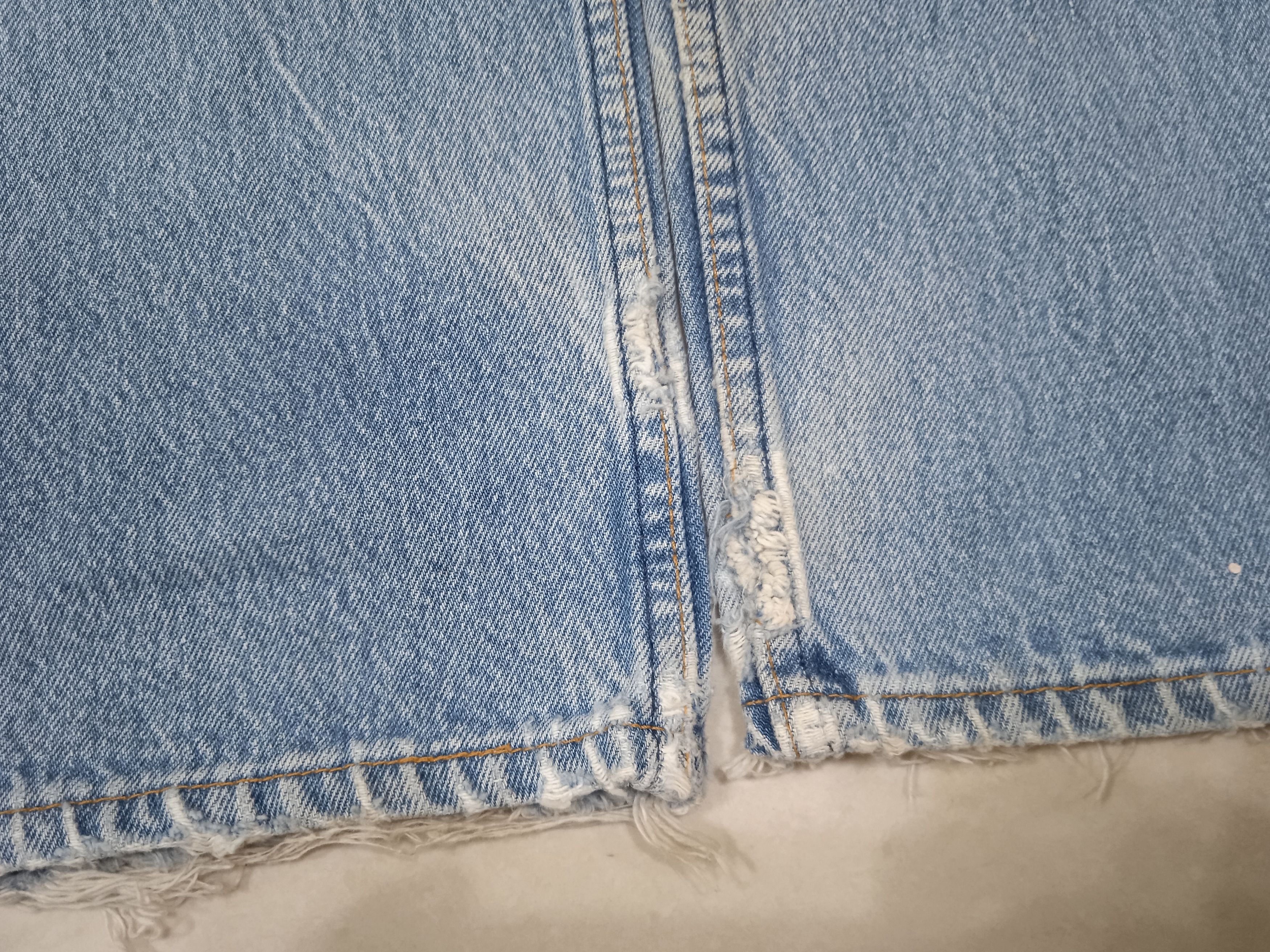 Vintage Vintage 90s Levi's 501 USA Distressed Grunge Size US 30 / EU 46 - 6 Thumbnail