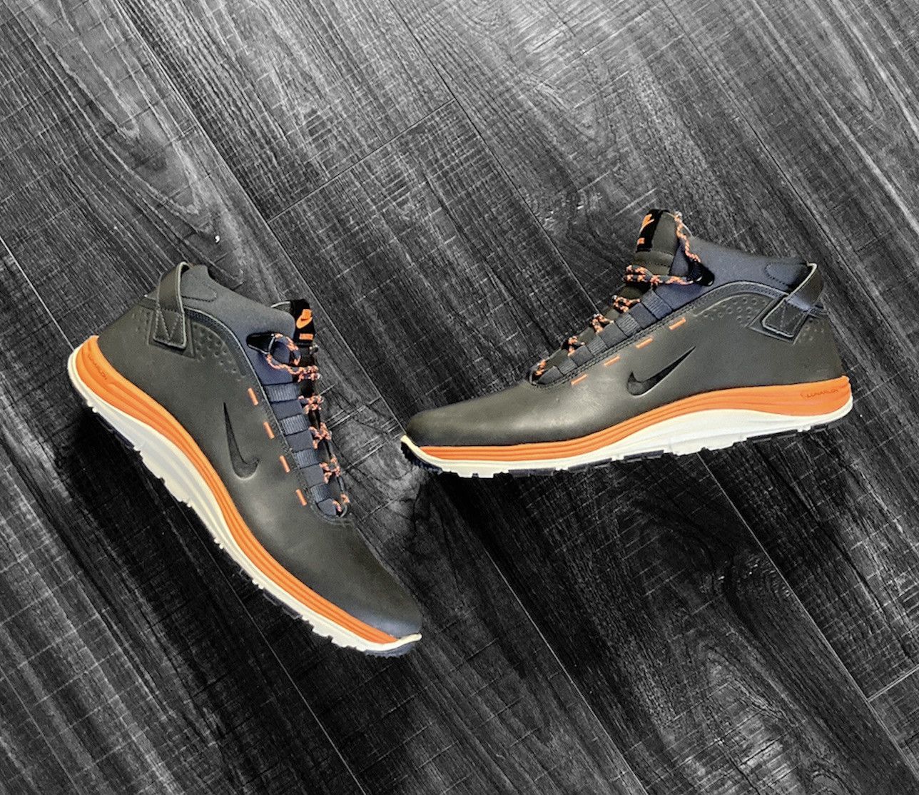 image of Nike Lunarridge Oms Size 10.5 Shoes in Navy, Men's