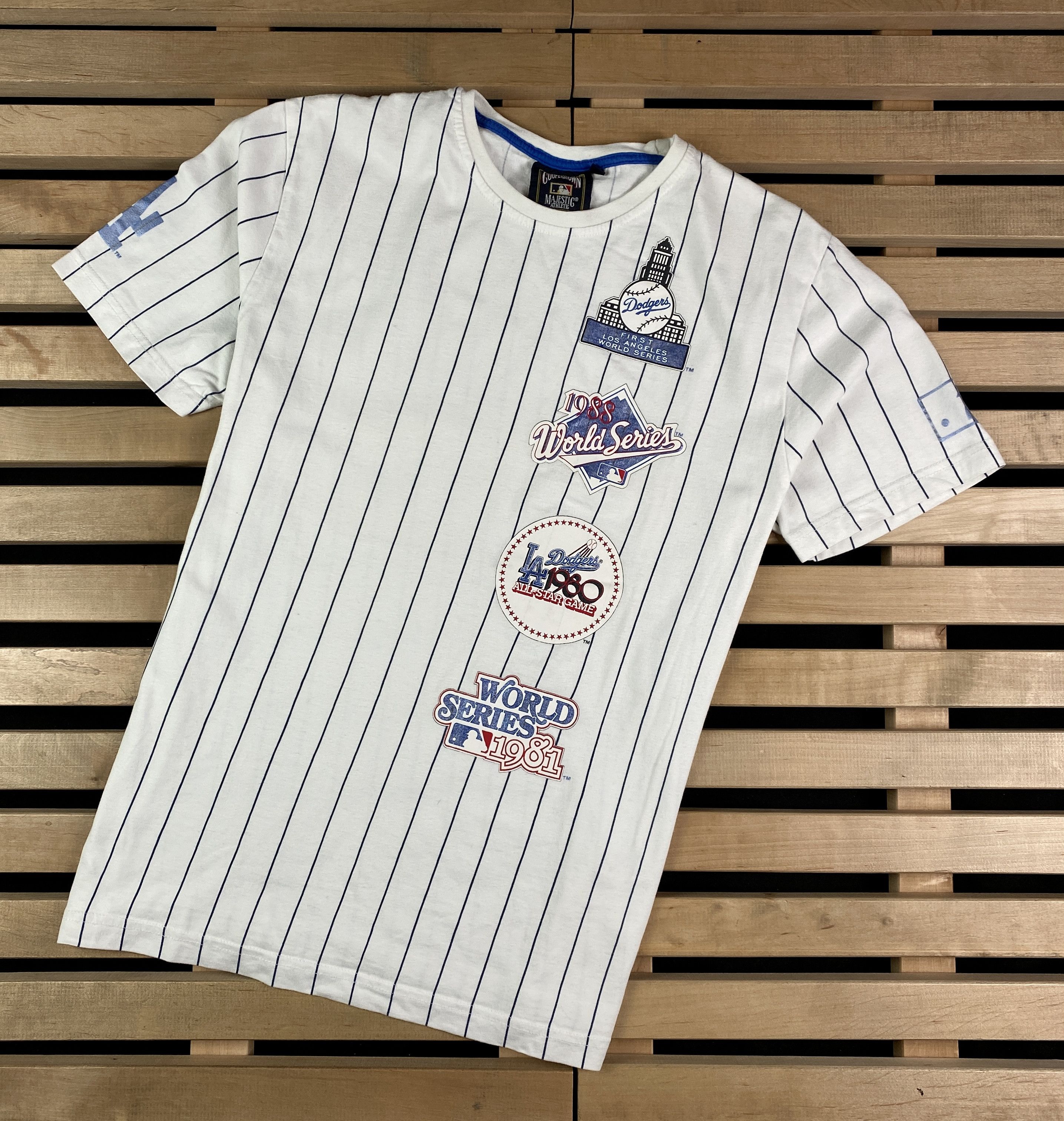 Majestic Mens T Shirt Majestic Los Angeles New York Size S Size US S / EU 44-46 / 1 - 1 Thumbnail