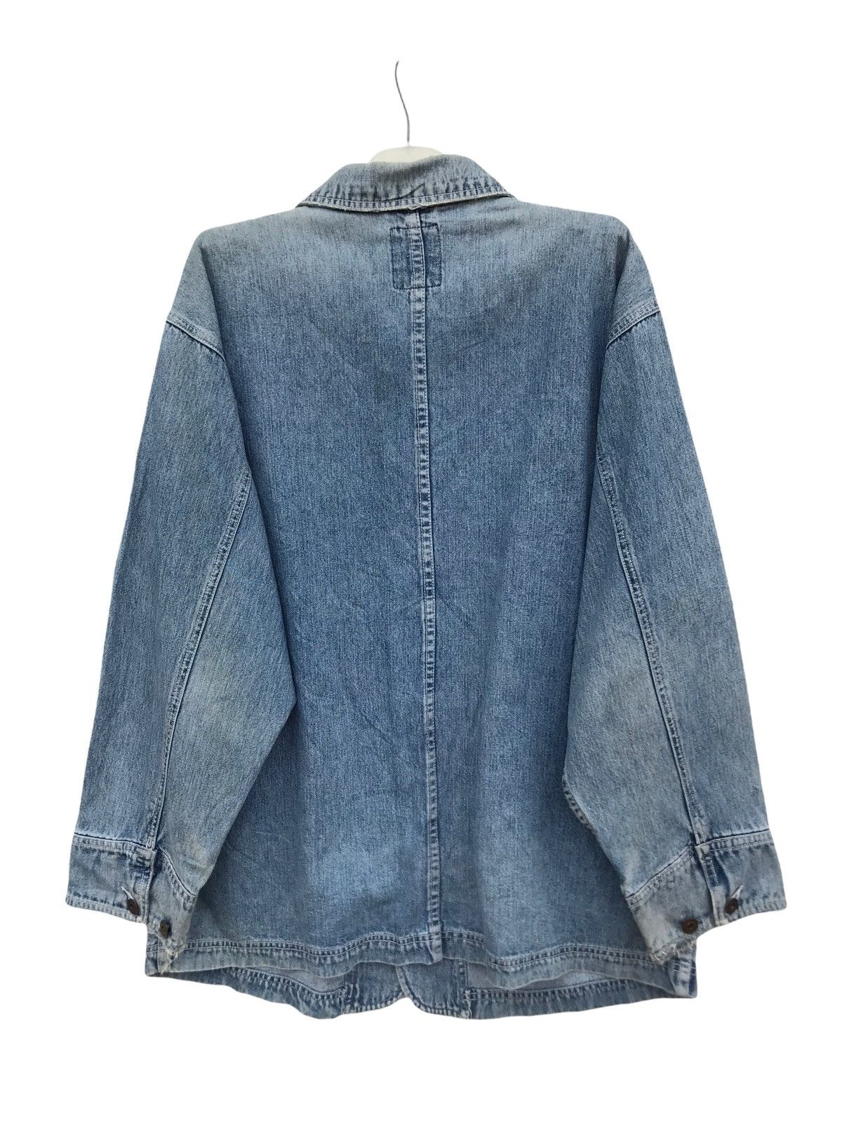 Uniqlo Vintage Distressed Faded Uniqlo Worker Jacket Size US XL / EU 56 / 4 - 2 Thumbnail
