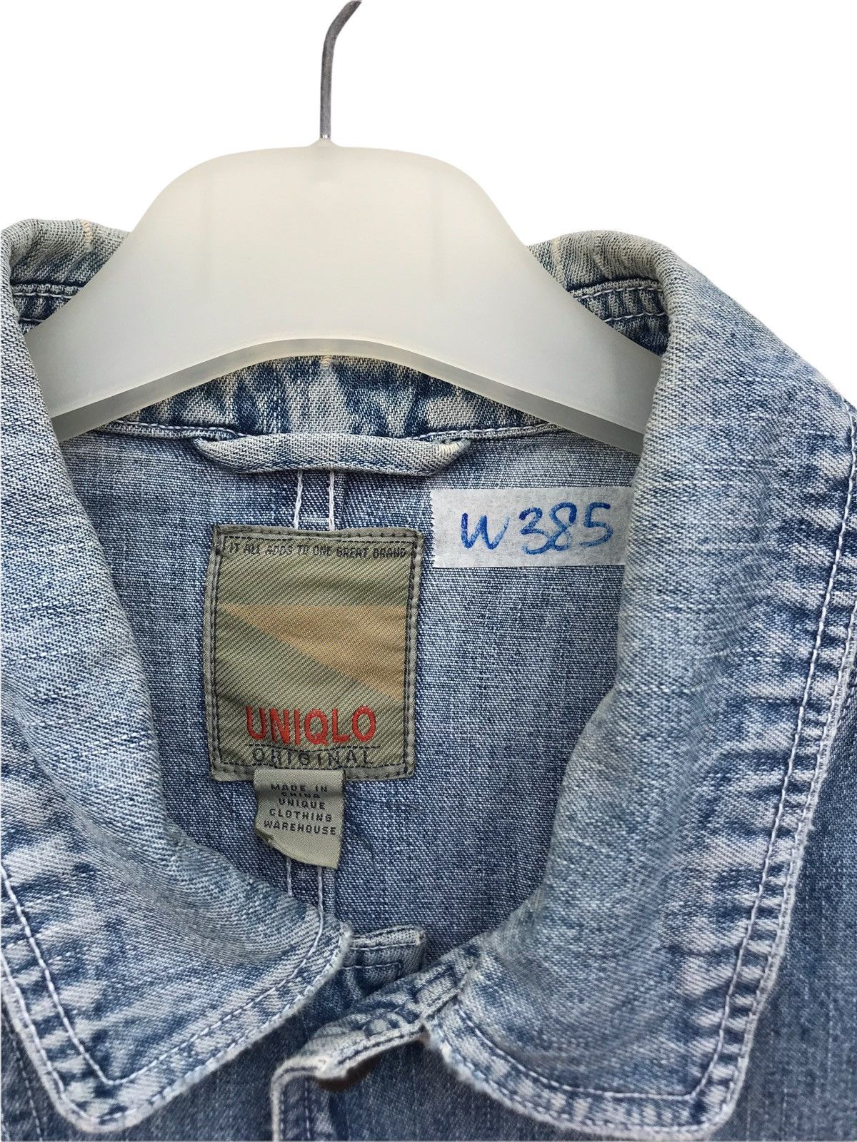 Uniqlo Vintage Distressed Faded Uniqlo Worker Jacket Size US XL / EU 56 / 4 - 3 Thumbnail