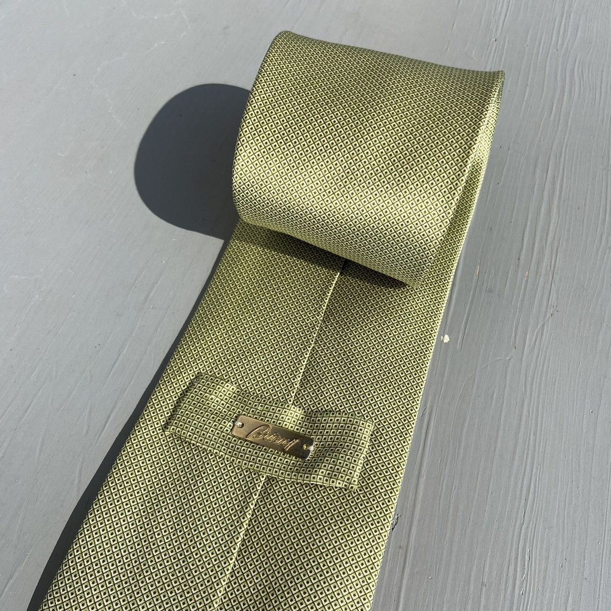 brioni silk tie