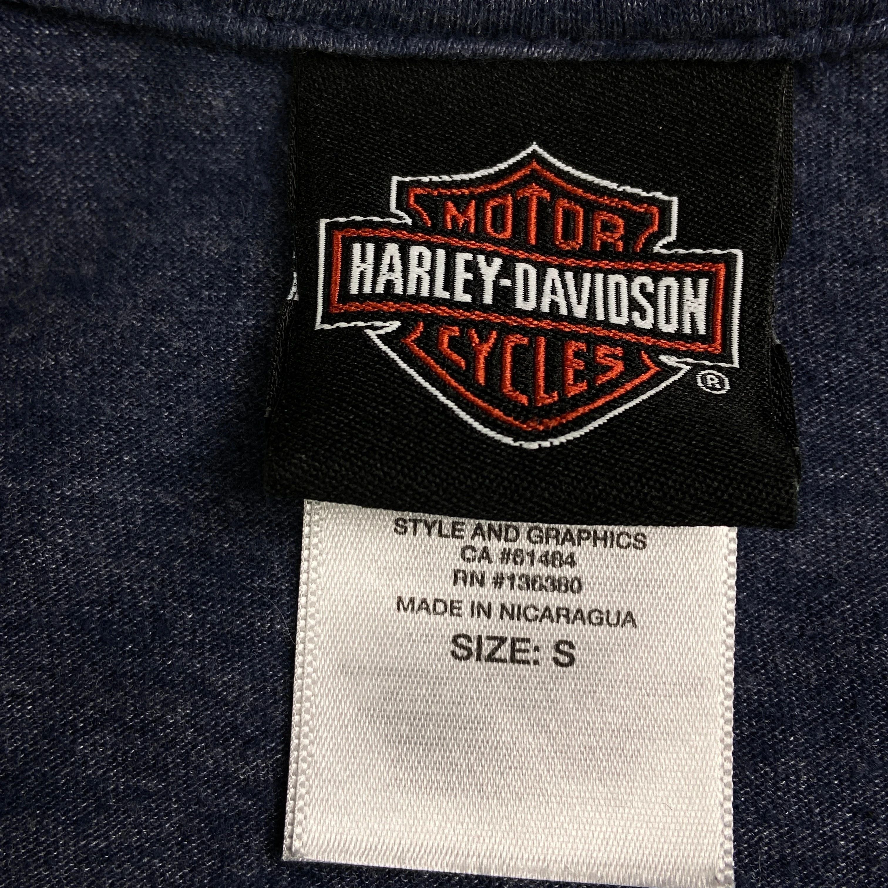 Harley Davidson × Vintage Mens Vintage T Shirt Harley Davidson Size S Size US S / EU 44-46 / 1 - 5 Thumbnail