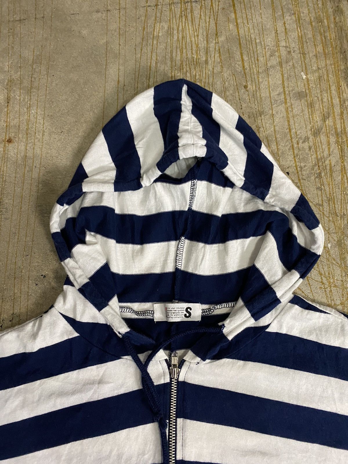 Issey Miyake 90s ISSEY SPORT I.S jumpsuit hoodie and short border Size 26" / US 2 / IT 38 - 10 Thumbnail