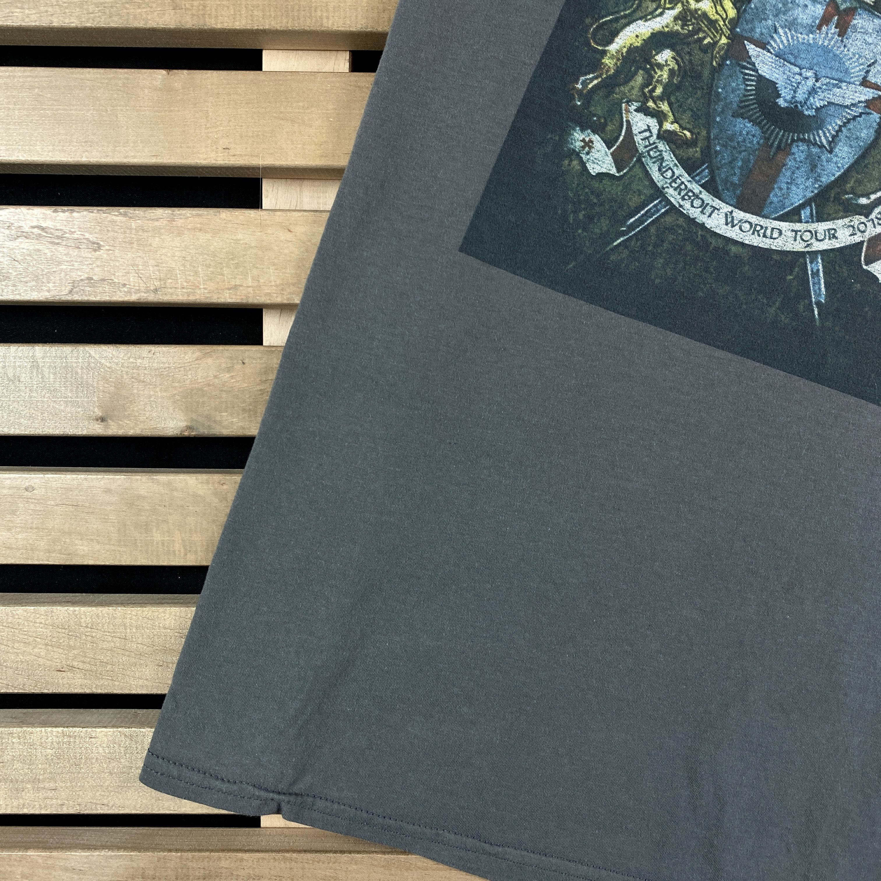 Band Tees × Vintage Men’s Rock T-Shirt Saxon Vintage Size M-L Size US M / EU 48-50 / 2 - 3 Thumbnail