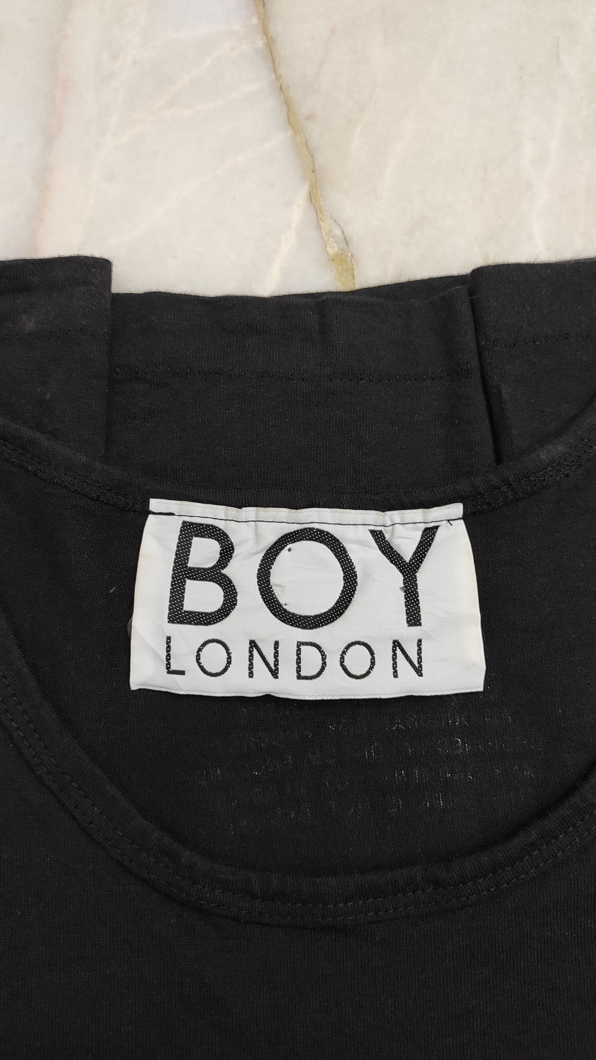 Boy London Vintage 90's BOY KING'S ROAD LONDON SLEEVELESS Promo shirt Size US M / EU 48-50 / 2 - 4 Thumbnail