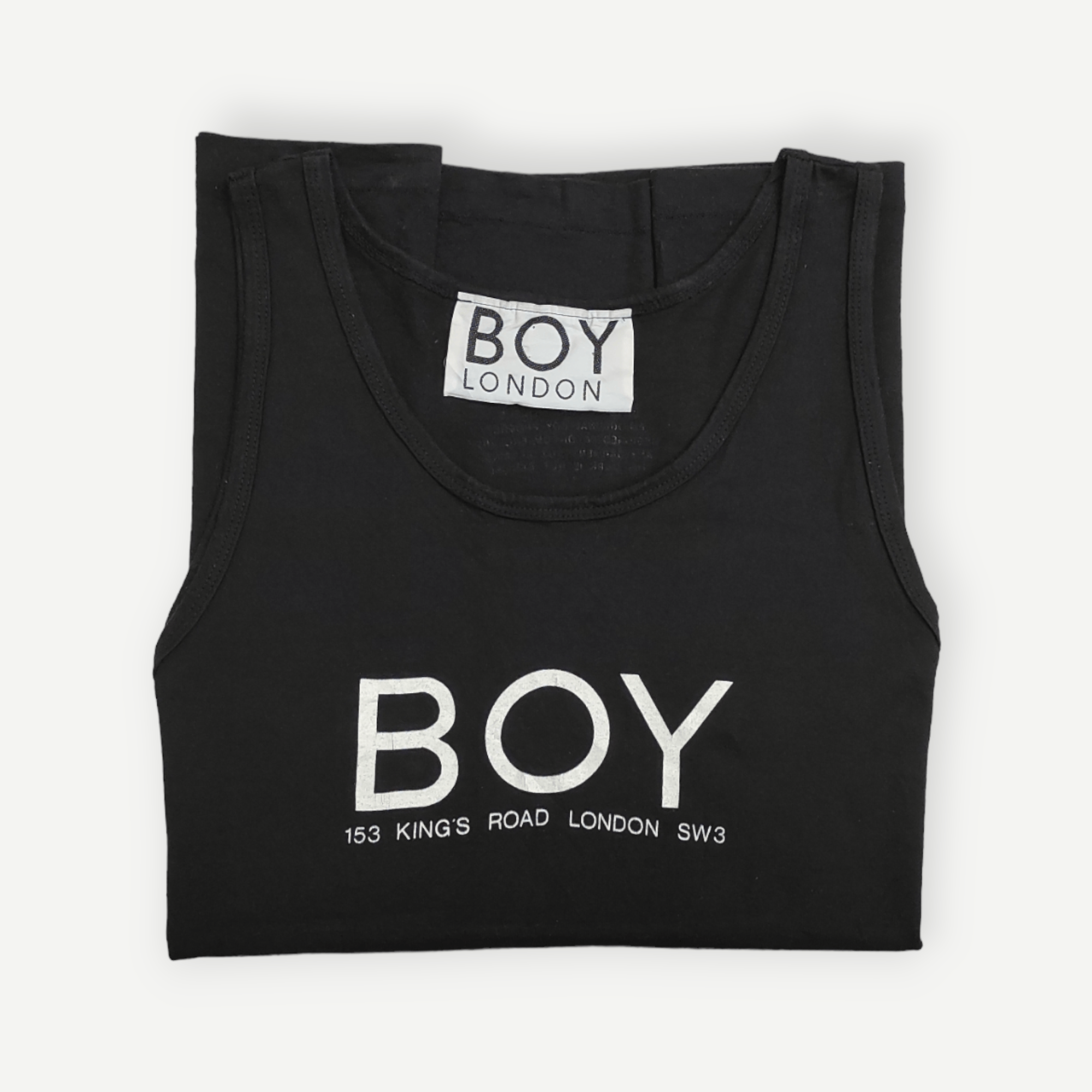 Boy London Vintage 90's BOY KING'S ROAD LONDON SLEEVELESS Promo shirt Size US M / EU 48-50 / 2 - 7 Thumbnail