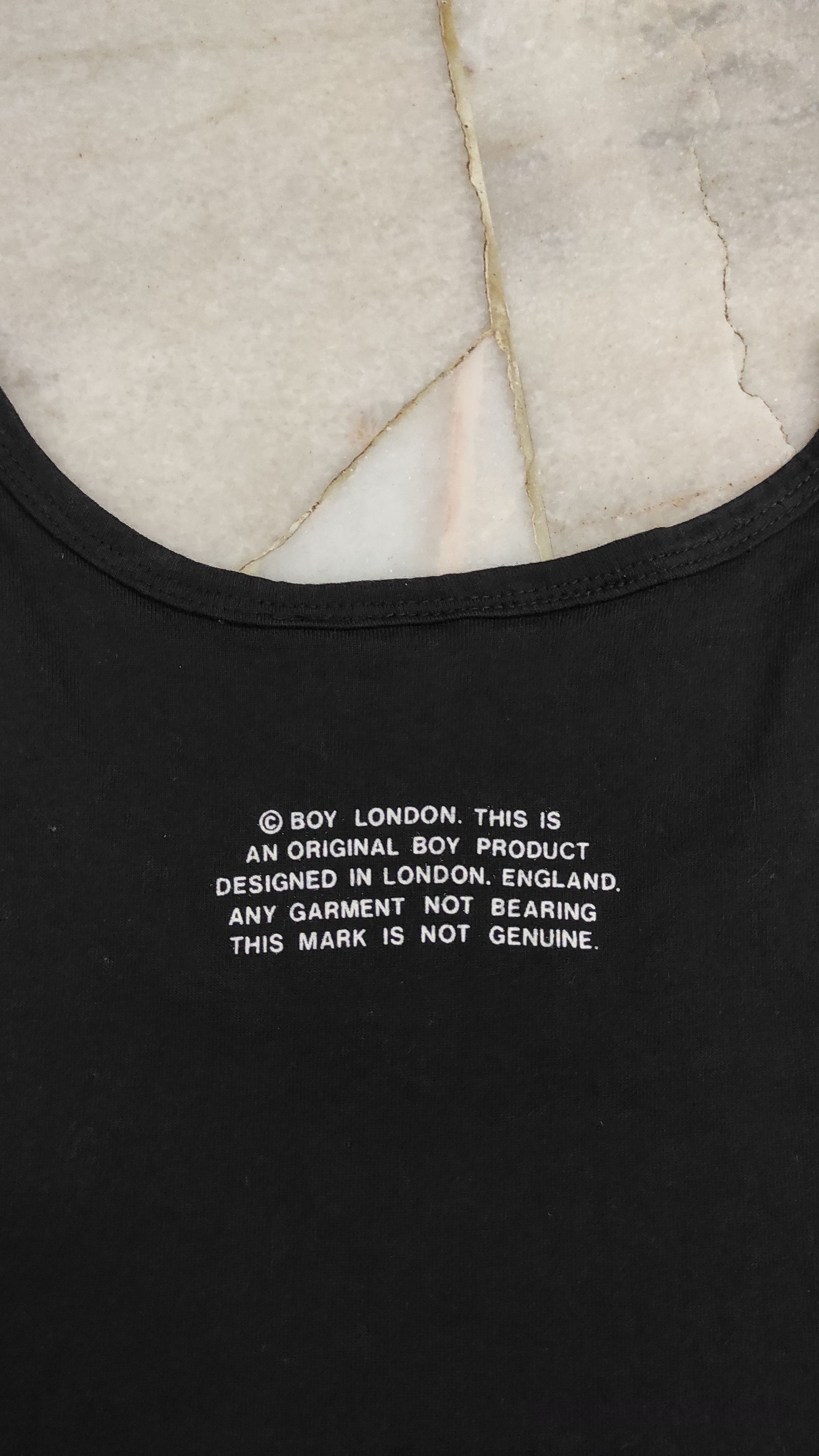 Boy London Vintage 90's BOY KING'S ROAD LONDON SLEEVELESS Promo shirt Size US M / EU 48-50 / 2 - 6 Thumbnail