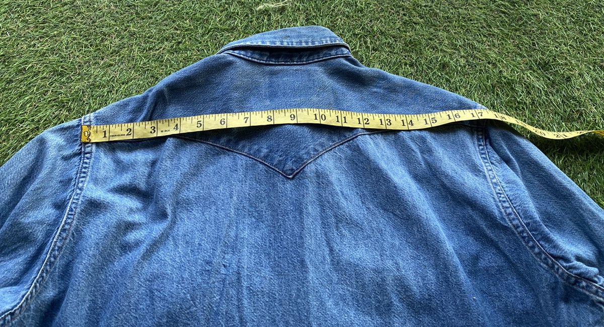 Vintage VINTAGE DENIM WESTERN SHIRT Size US L / EU 52-54 / 3 - 17 Thumbnail