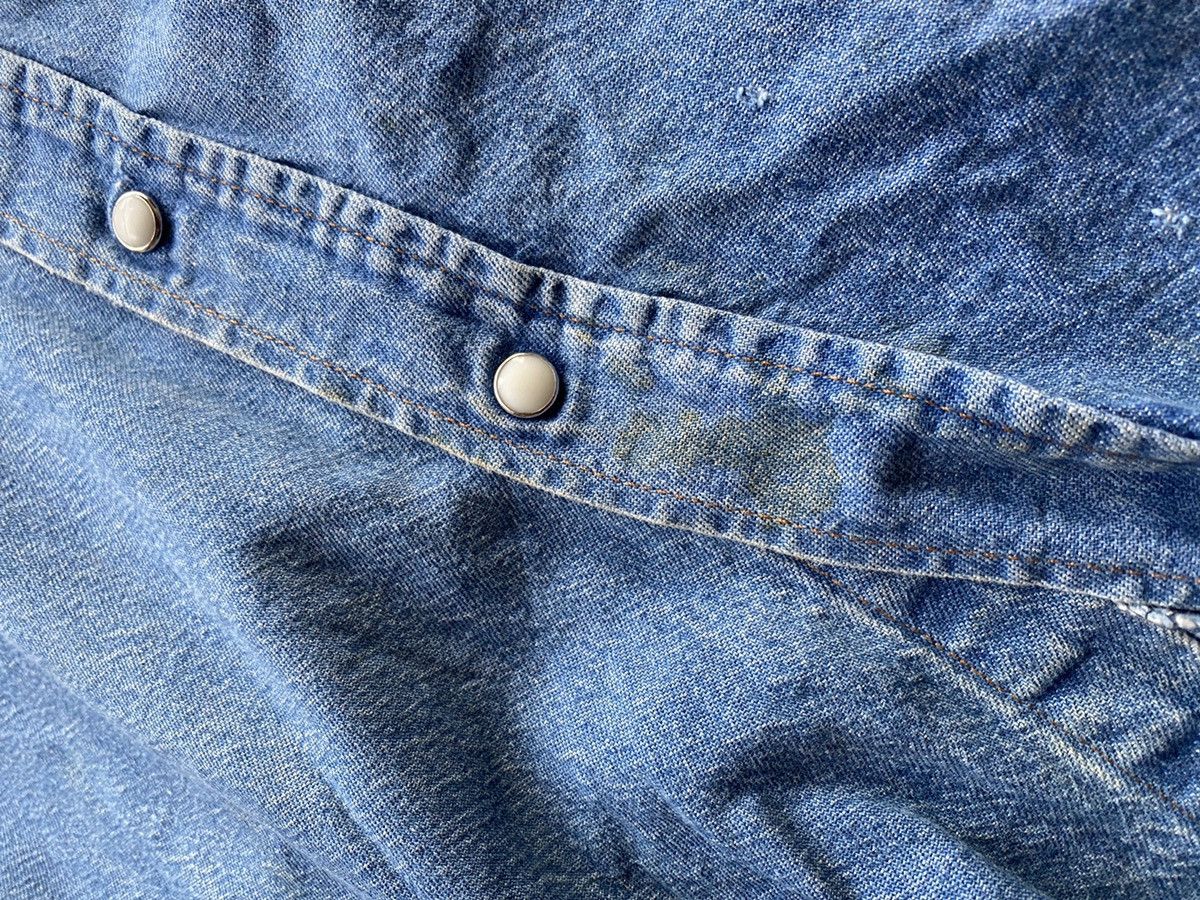 Vintage VINTAGE DENIM WESTERN SHIRT Size US L / EU 52-54 / 3 - 11 Thumbnail