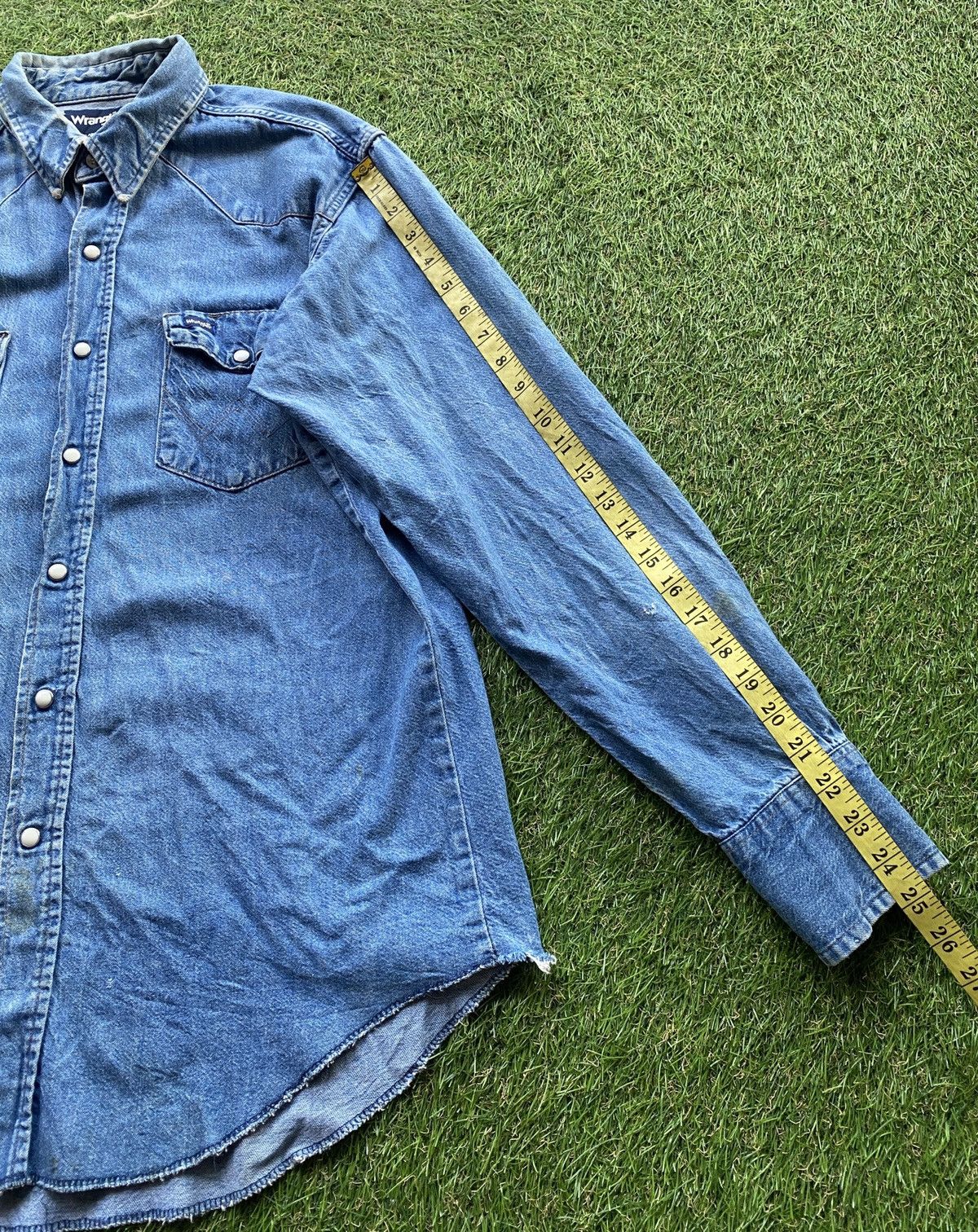 Vintage VINTAGE DENIM WESTERN SHIRT Size US L / EU 52-54 / 3 - 16 Thumbnail