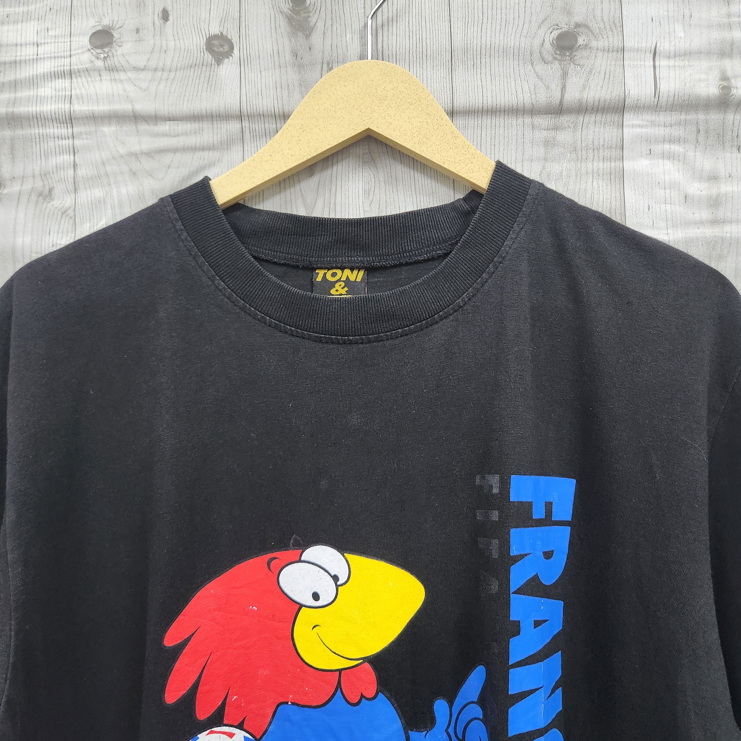 Vintage Vintage FIFA World Cup France 98 Single Stitches TShirt Size US L / EU 52-54 / 3 - 9 Thumbnail