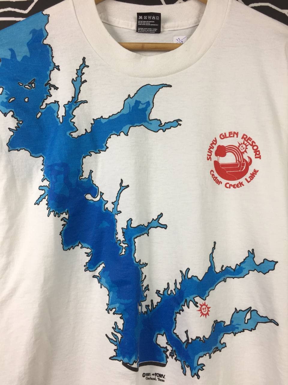 Vintage Vtg 1991 Sunny Glen Resort Cedar State Graphic Art Tees Size US XL / EU 56 / 4 - 4 Thumbnail