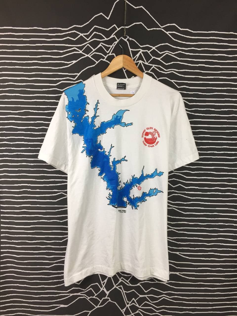 Vintage Vtg 1991 Sunny Glen Resort Cedar State Graphic Art Tees Size US XL / EU 56 / 4 - 3 Thumbnail