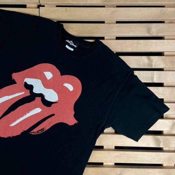Band Tees × The Rolling Stones × Vintage Mens Vintage T Shirt The Rollng Stones Size M Size US M / EU 48-50 / 2 - 2 Thumbnail