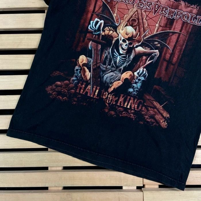 Band Tees × Vintage Mens Vintage T Shirt Avenged Sevenfold Size M Size US M / EU 48-50 / 2 - 3 Thumbnail