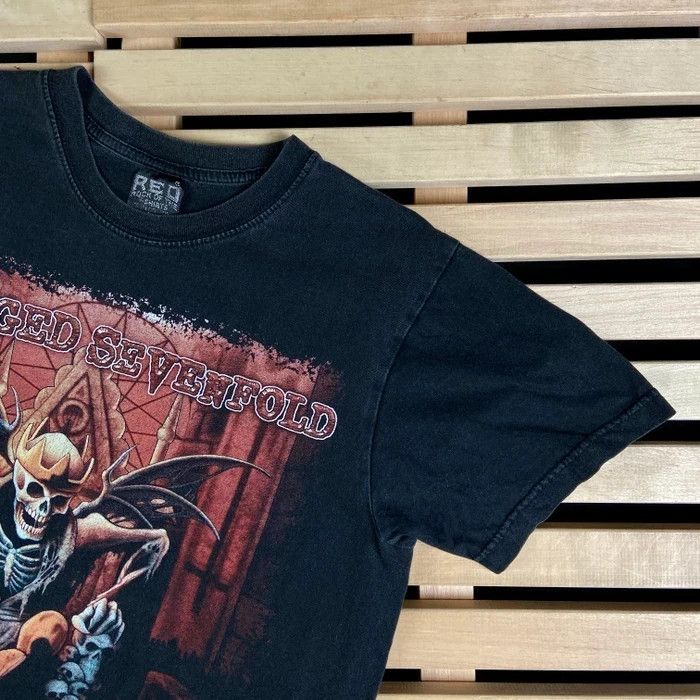Band Tees × Vintage Mens Vintage T Shirt Avenged Sevenfold Size M Size US M / EU 48-50 / 2 - 2 Thumbnail