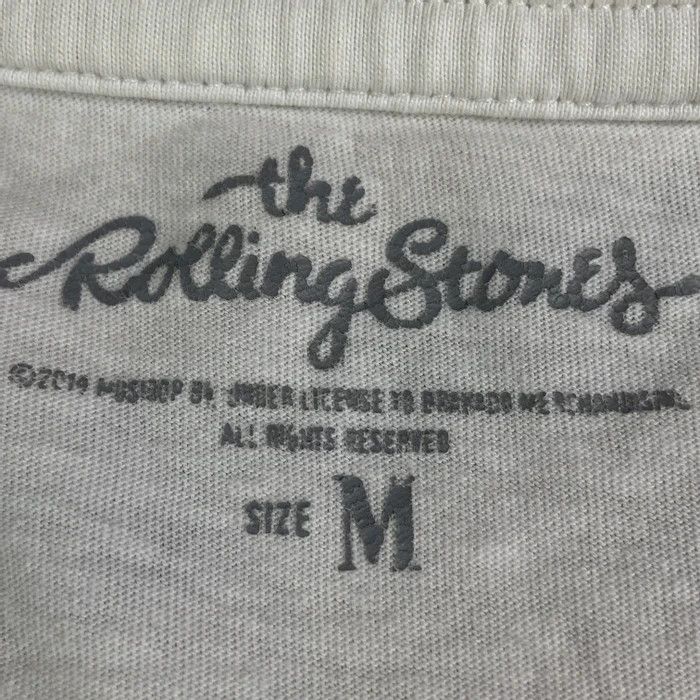 Band Tees Mens Vintage T Shirt The Rolling Stones Big Print Size M Size US M / EU 48-50 / 2 - 4 Thumbnail